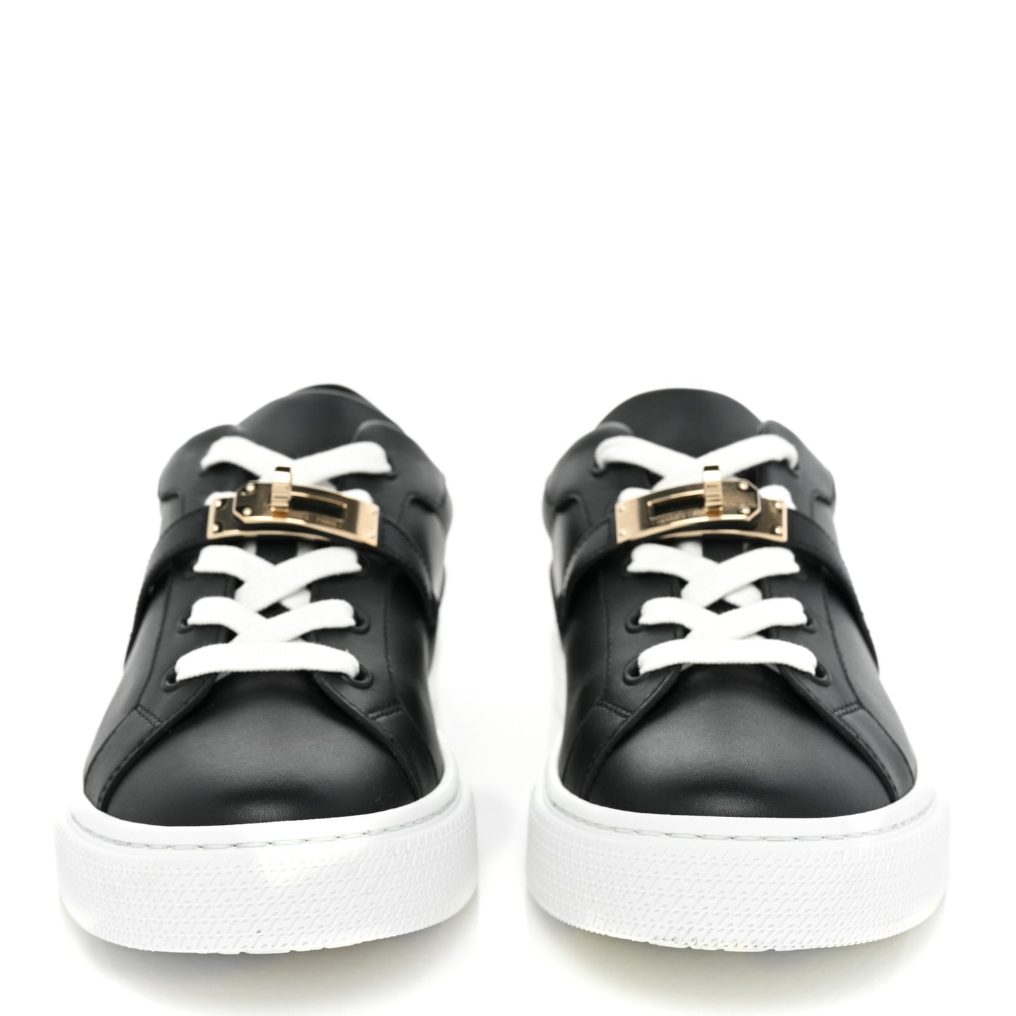 Calfskin Day Sneakers 37 Black