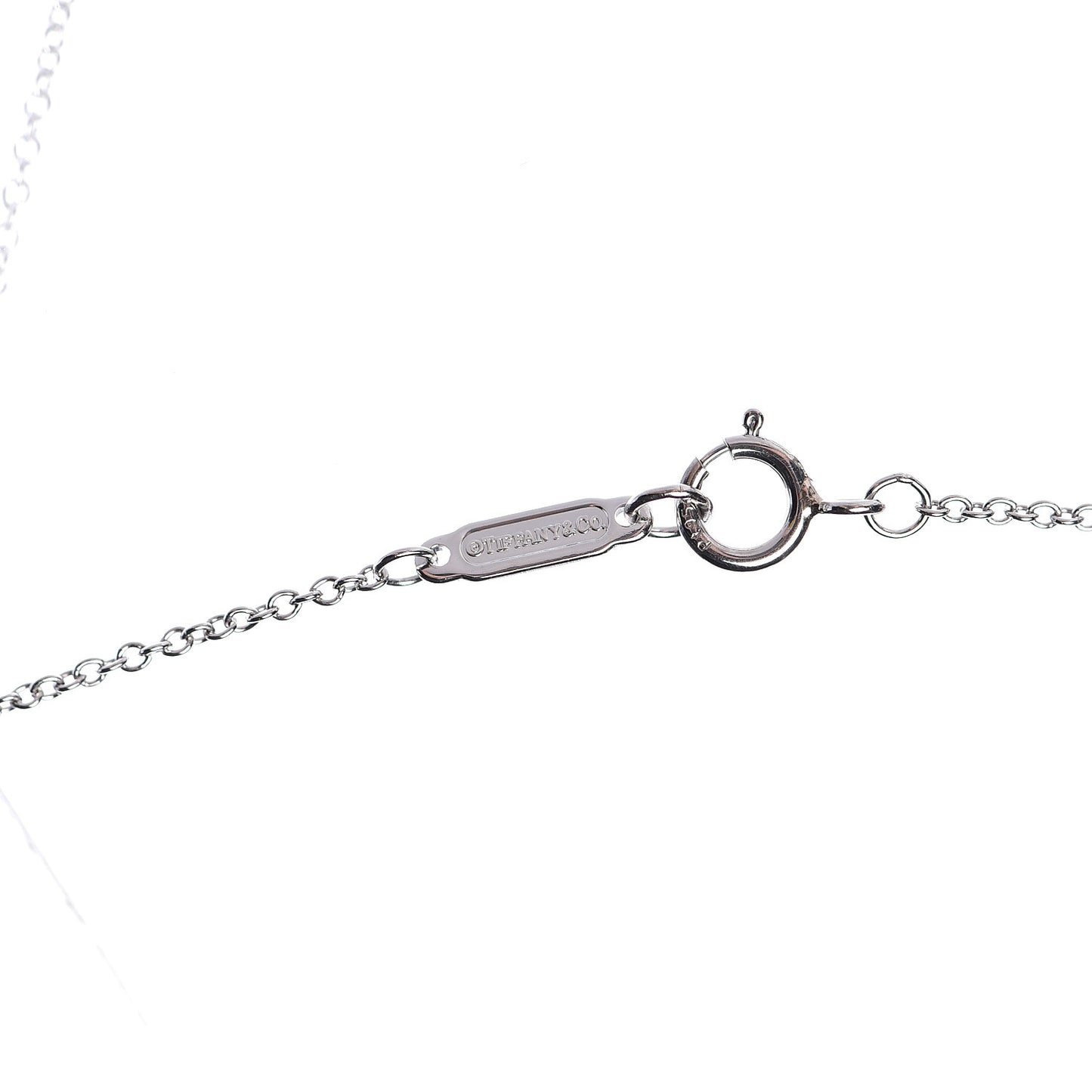 Platinum Diamond Fleur de Lis Pendant Necklace