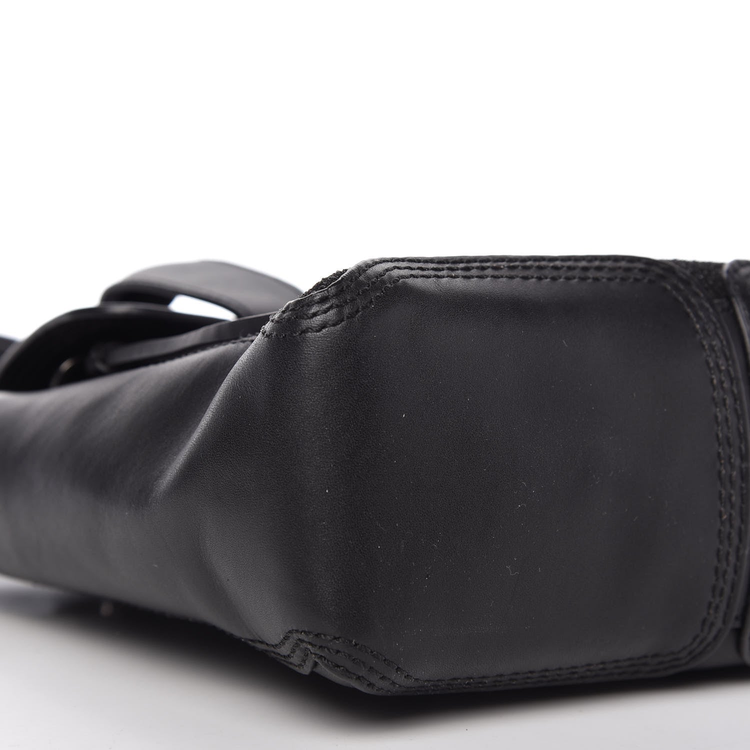 3.1 Phillip Lim Smooth Calfskin Glitter Mini Pashli Satchel Black 6 of 8