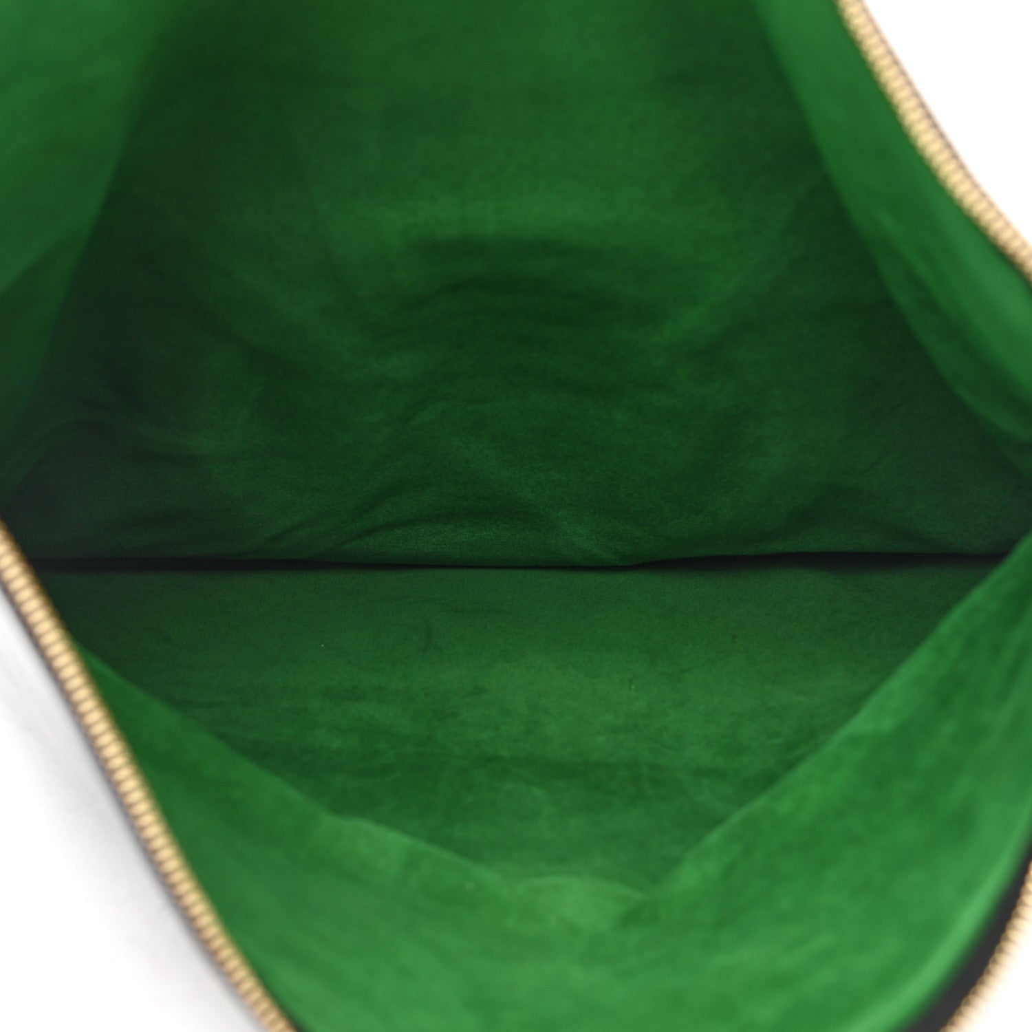 Celine Calfskin Folded Clutch Black Grass 6 of 14