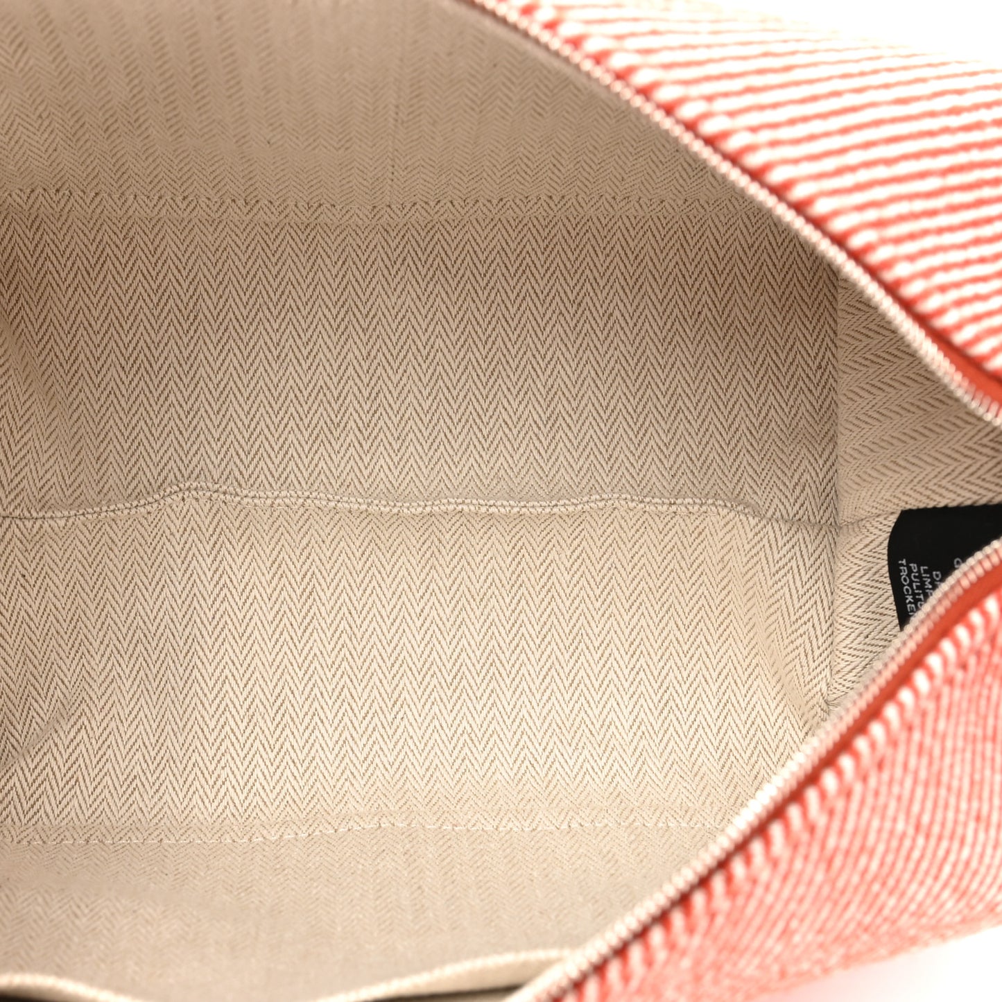 Wool Small Bride-A-Brac H Natte Pouch Tomette