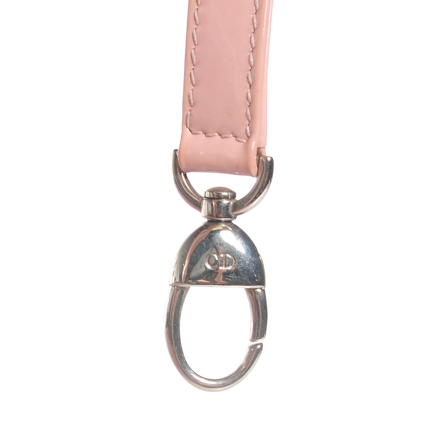 Patent Cannage Medium Lady Dior Rose Clair