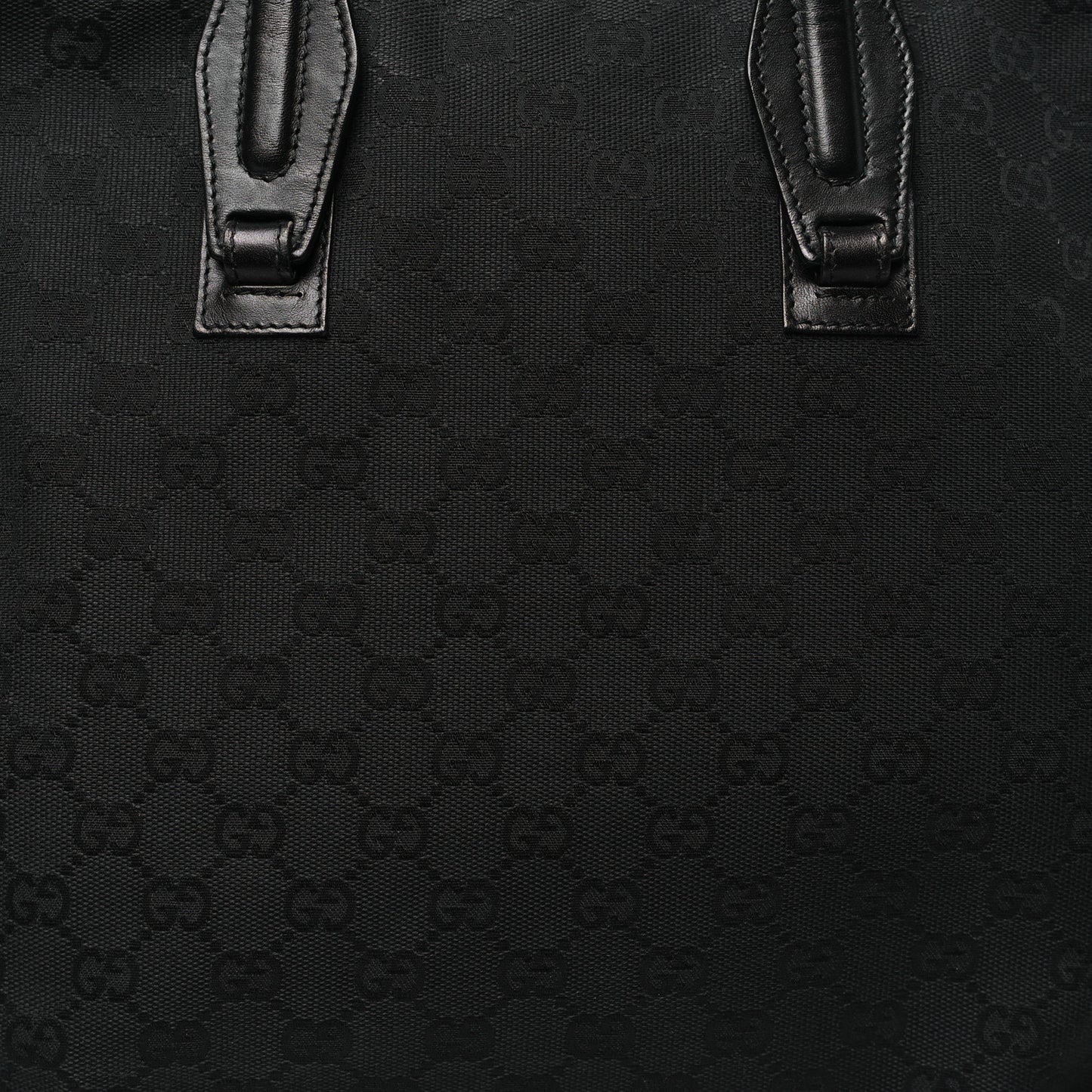 Monogram Tote Black