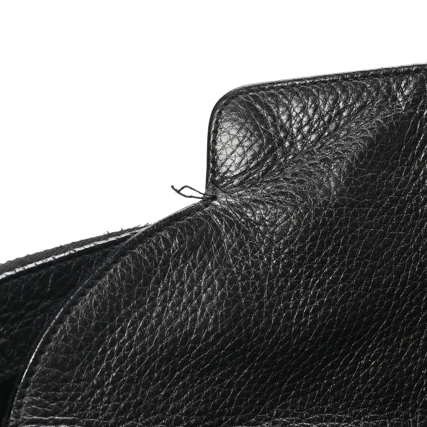 Calfskin Medium Verve Double Zip Tote Black
