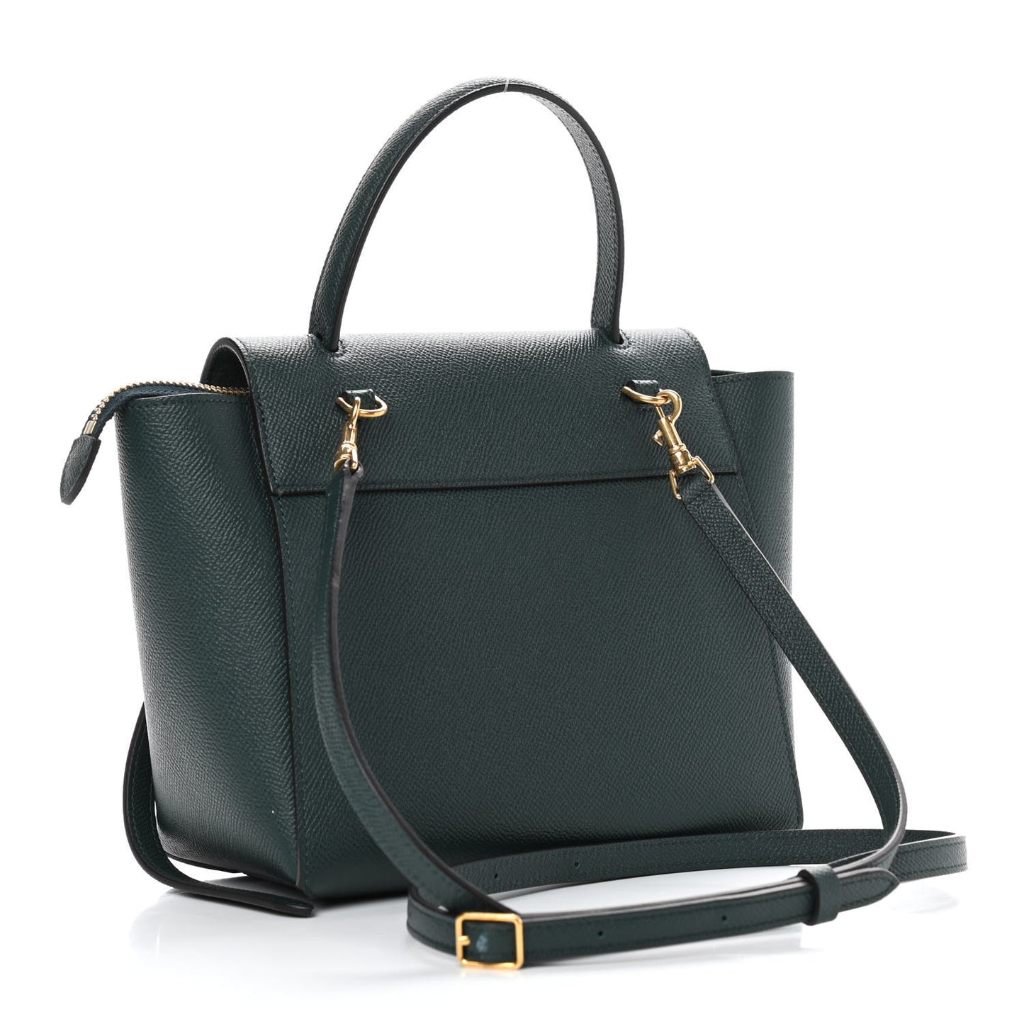 Grained Calfskin Nano Belt Bag Amazone