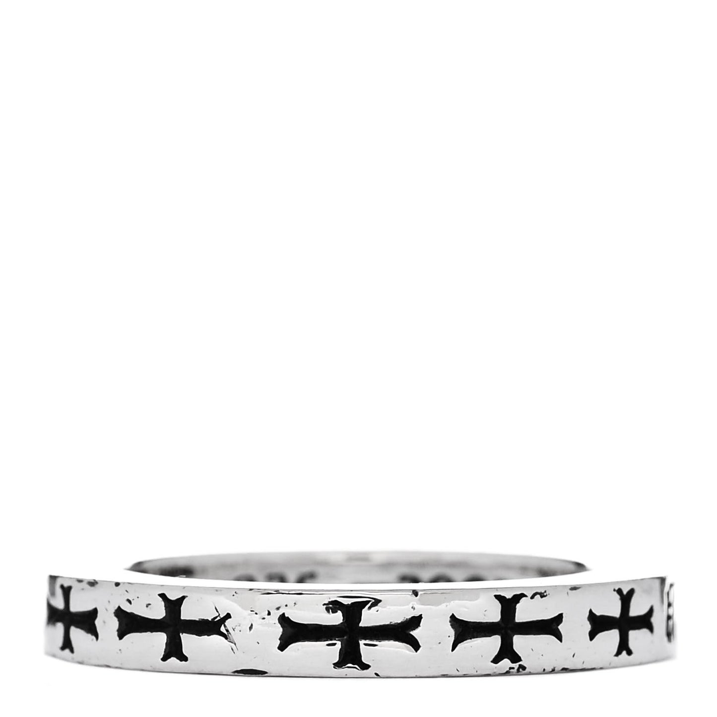 Sterling Silver CH NYC Fck You Spacer Ring 56 7.5