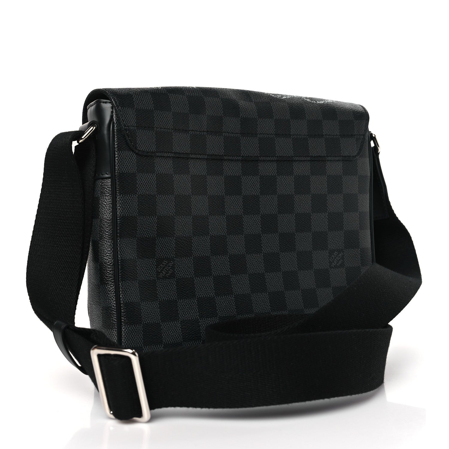Louis Vuitton Damier Graphite World Map District PM 3 of 9