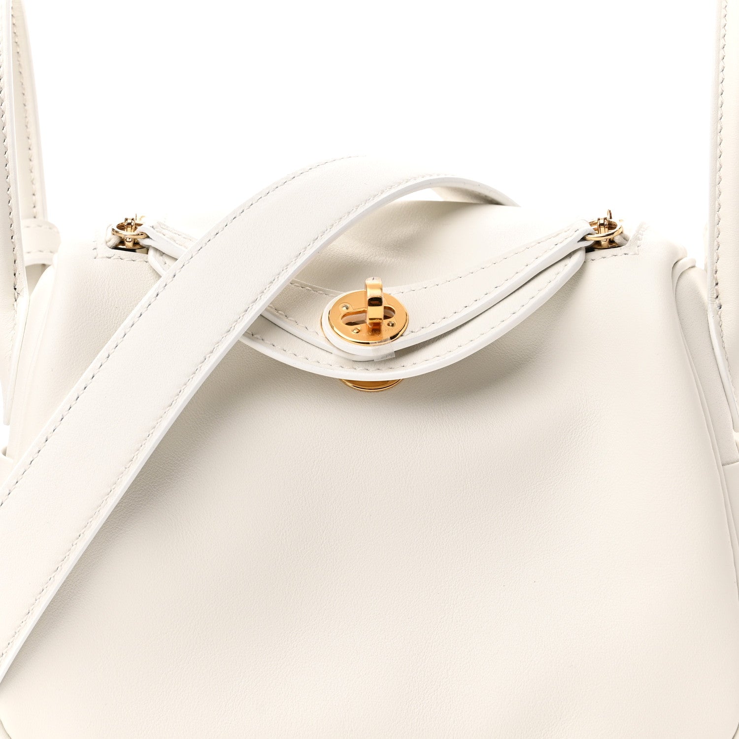Hermes Swift Mini Lindy 20 White 8 of 11