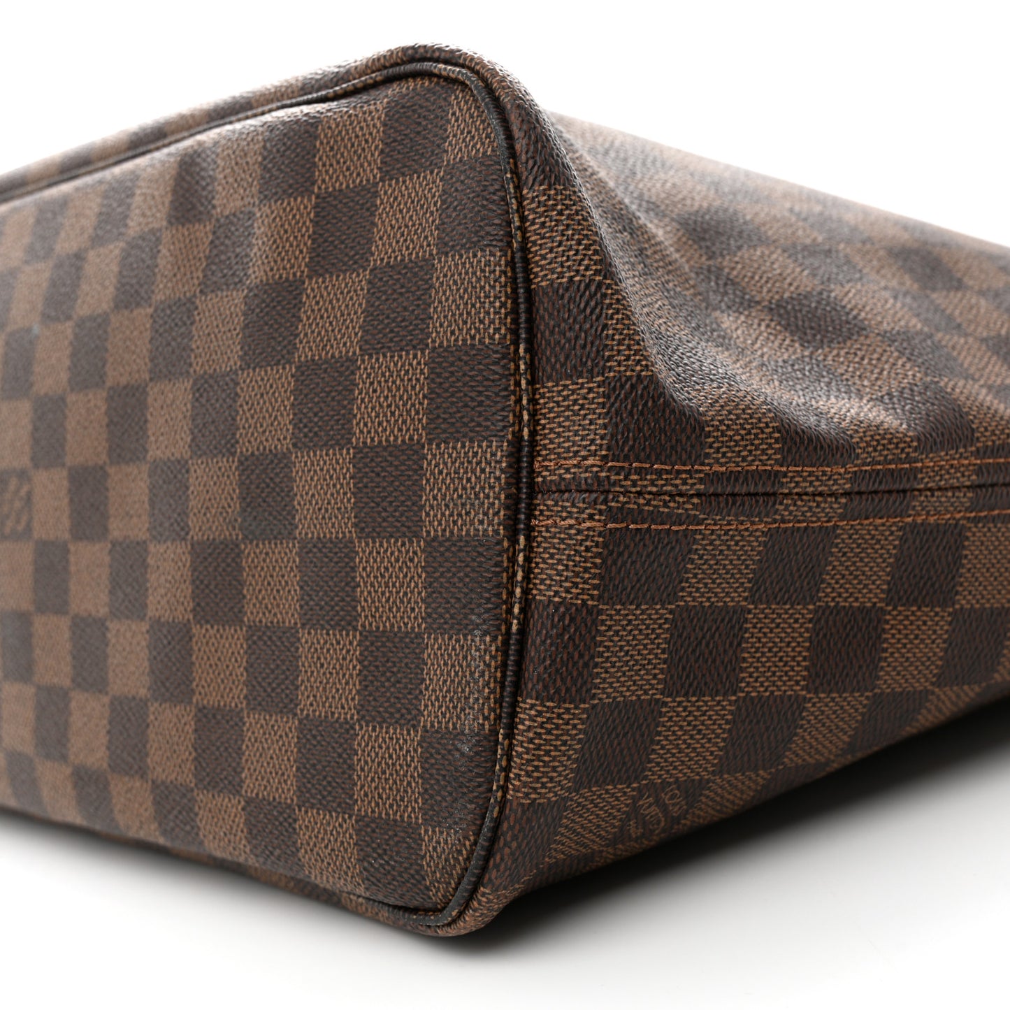 Damier Ebene Neo Neverfull MM Rose Ballerine