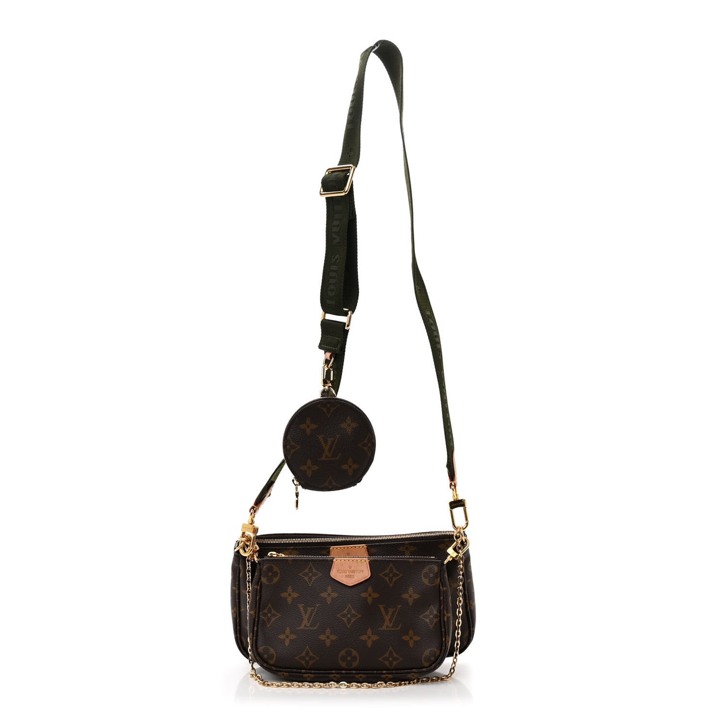 Monogram Multi Pochette Accessories Kaki