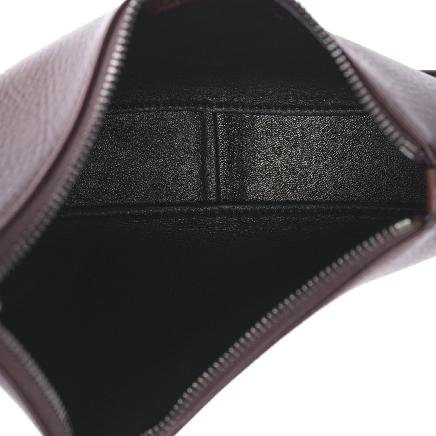 The Row Grained Calfskin Half Moon Shoulder Bag Brown 5 of 9