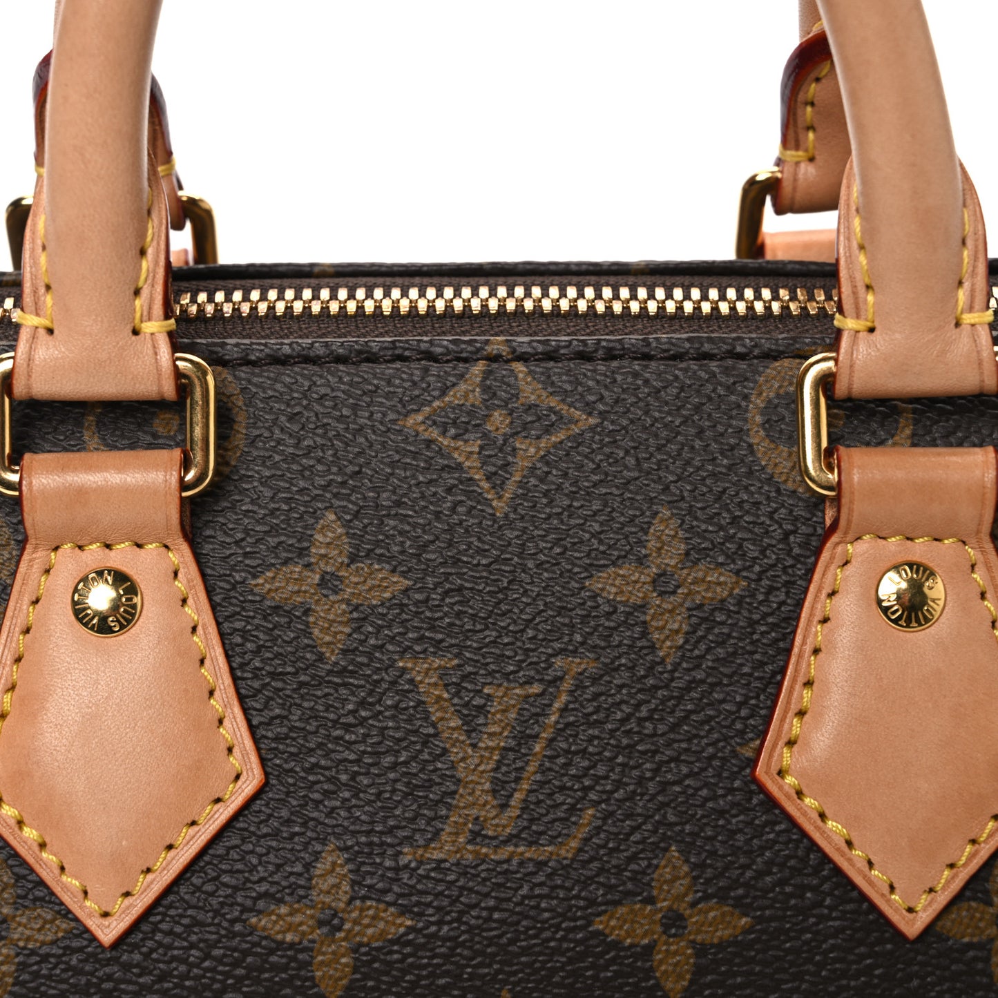 Monogram Speedy Bandouliere 20 Beige