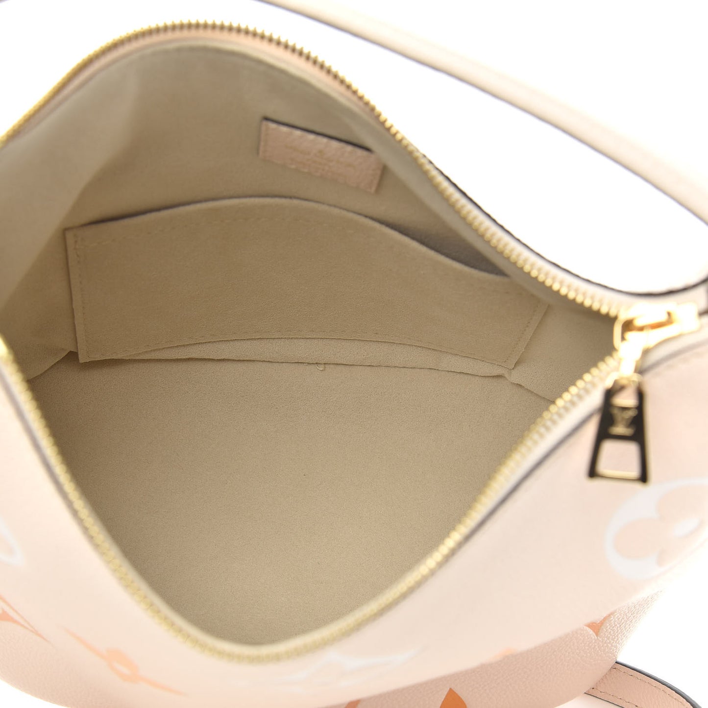 Empreinte Monogram Giant By The Pool Marshmallow Hobo Cream Saffron