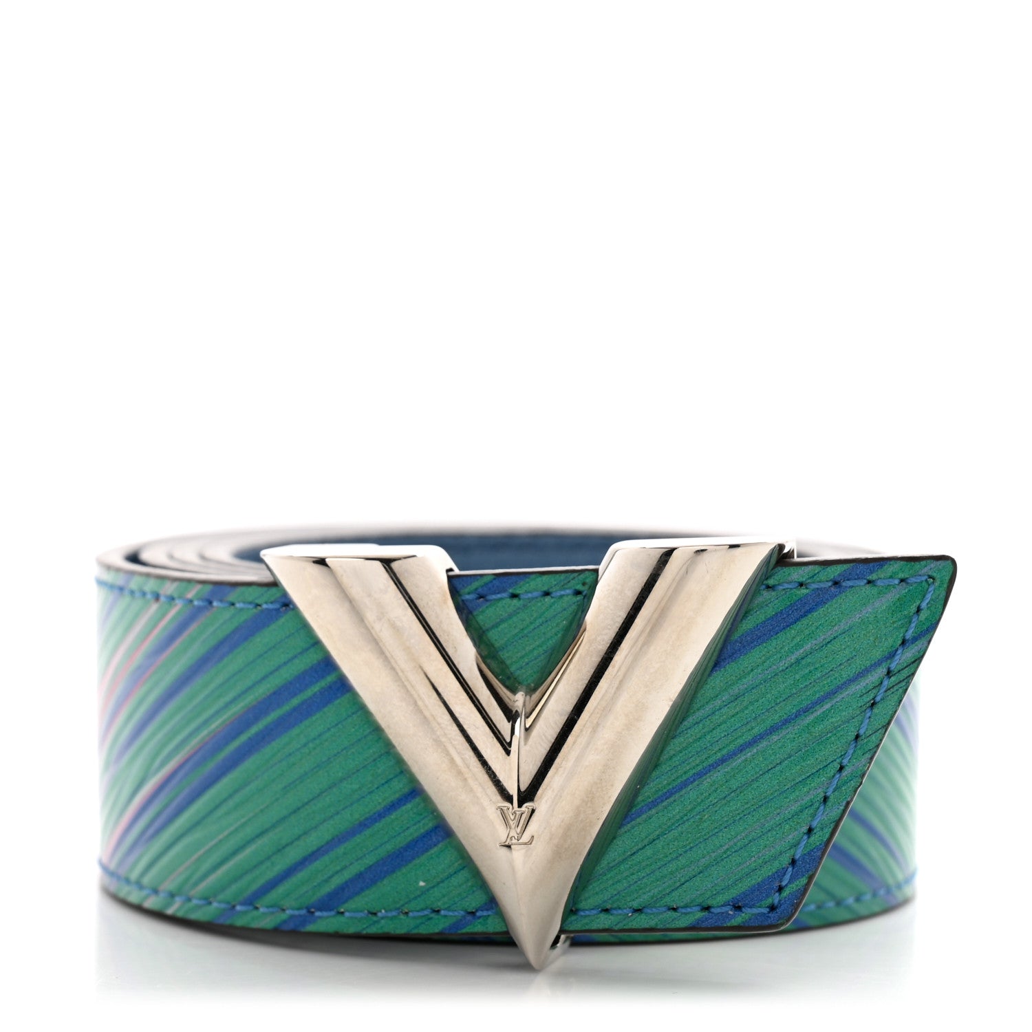 Louis Vuitton Epi 30mm LV Twist Belt 80 32 Multicolor 1 of 8