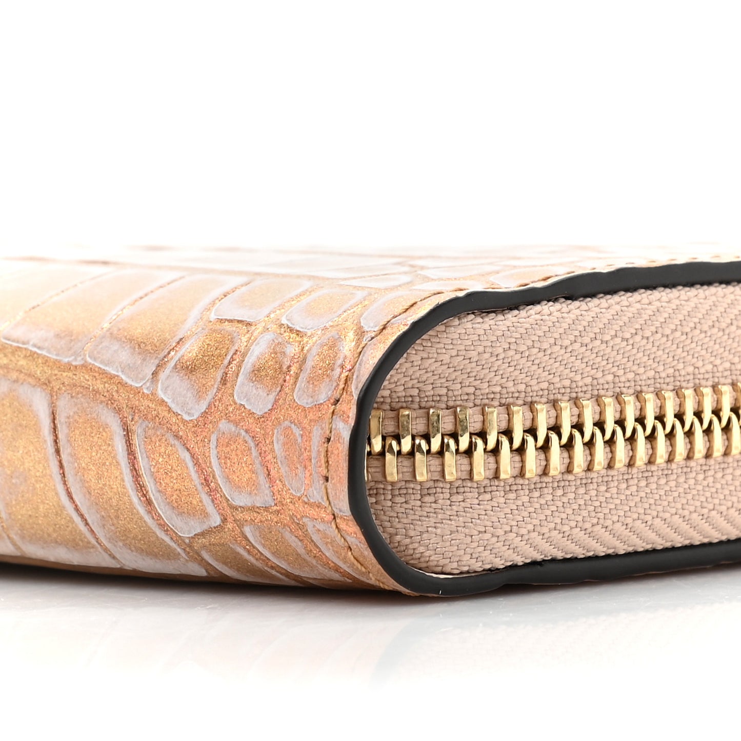 Alligator Zippy Wallet Golden Hour