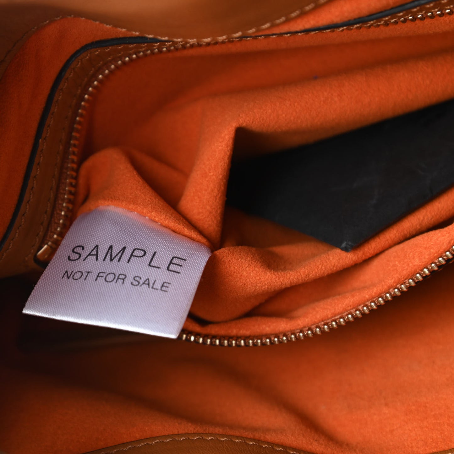 Visetos Studded Medium Patricia Hobo Cognac