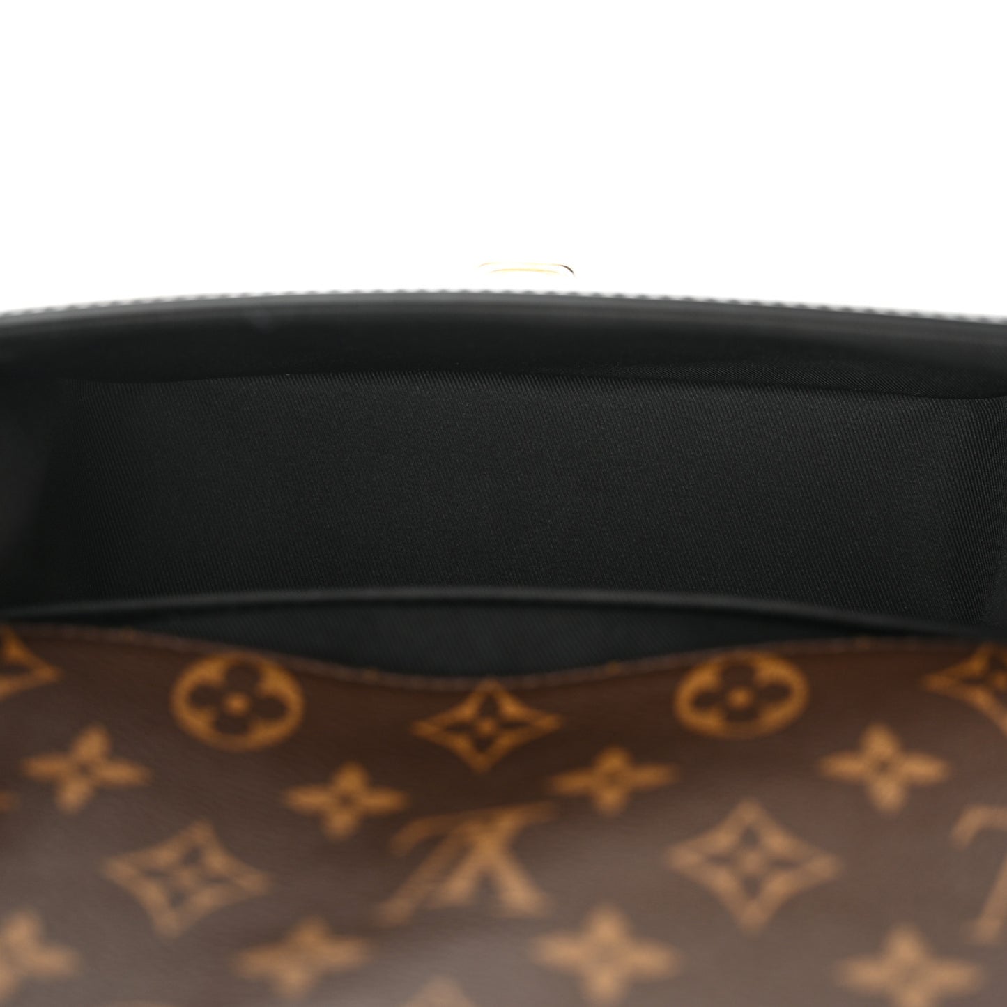 Patent Calfskin Monogram Cherrywood BB Black