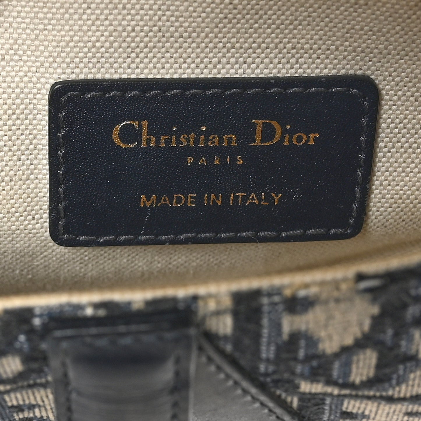 Oblique Mini Saddle Bag Blue