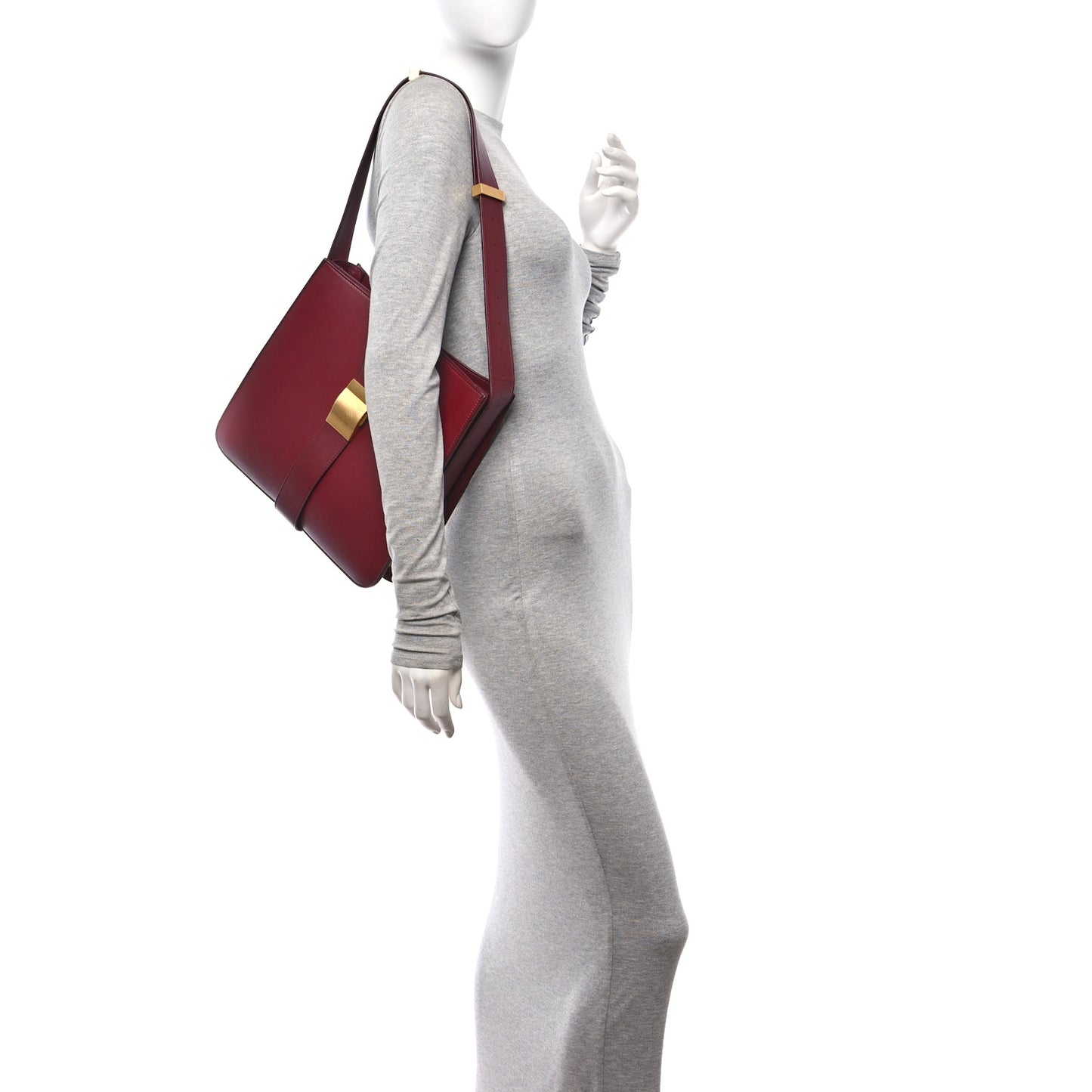 Nappa Medium Marie Bag Bordeaux
