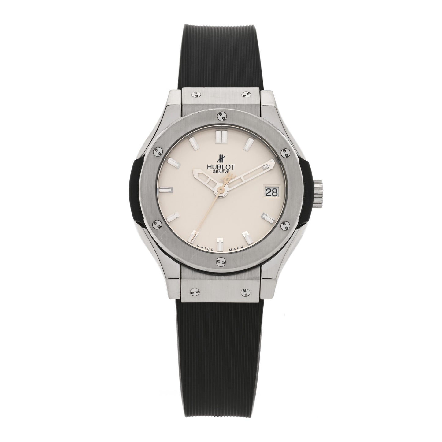 Titanium Rubber 33mm Classic Fusion Quartz Watch 581.NX.2610.RX