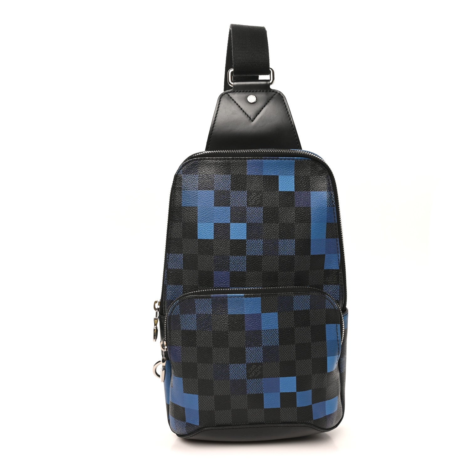 Louis Vuitton Damier Graphite Pixel Avenue Sling Backpack Blue 1877116 – FASHIONPHILE