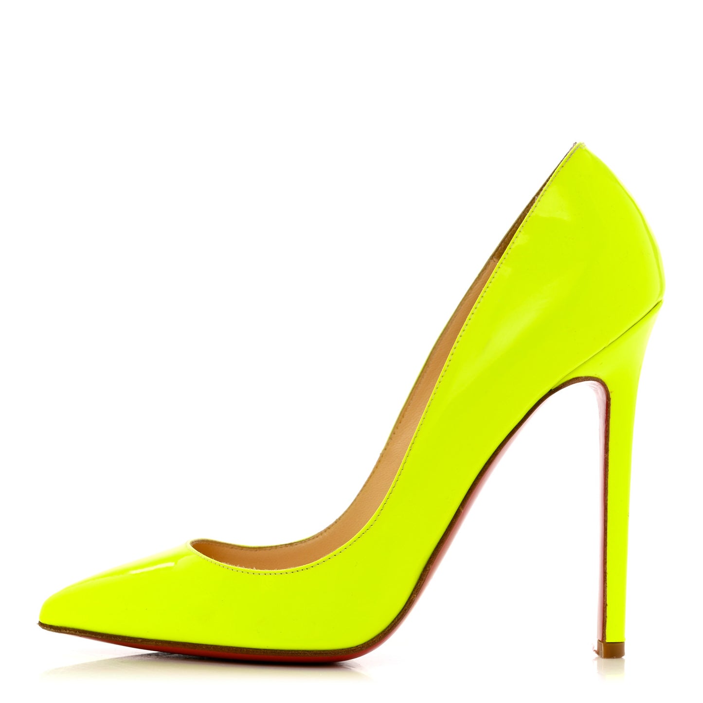 Patent Pigalle 120 Pumps 35 Fluo Yellow
