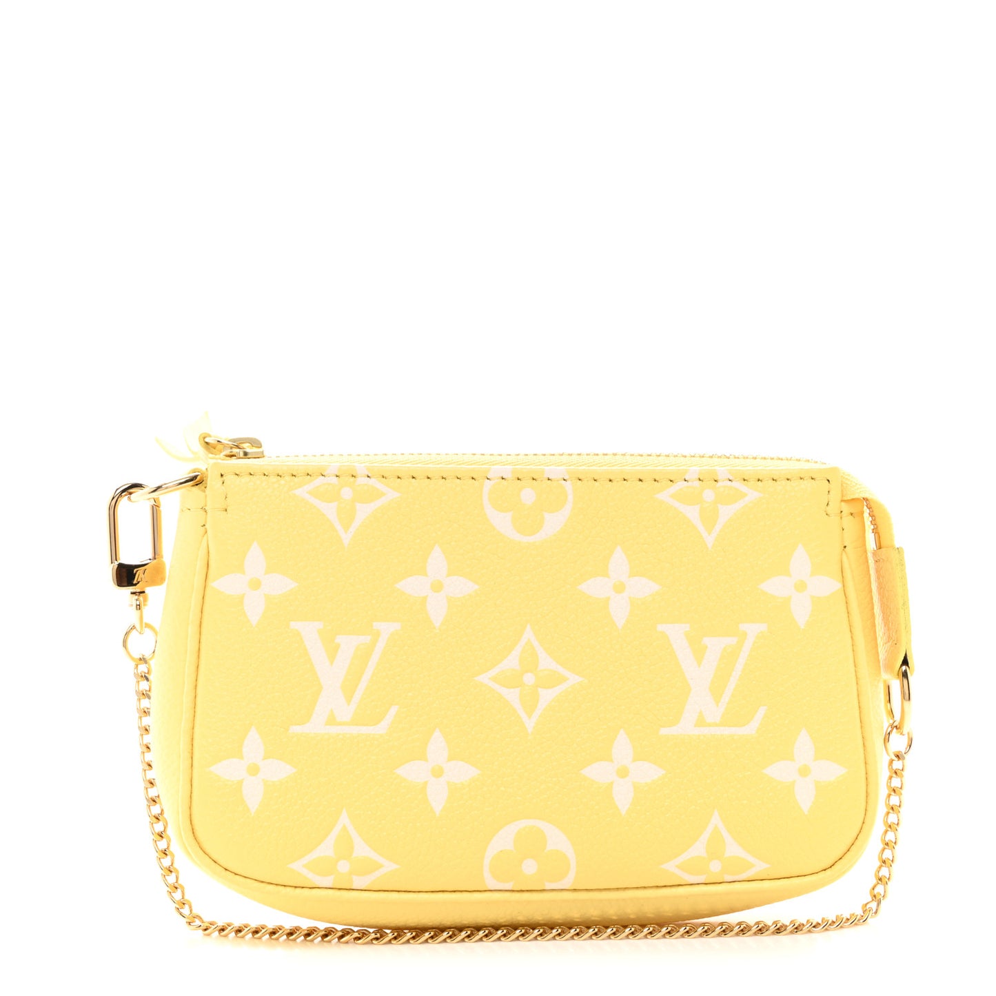 Empreinte Monogram Mini Pochette Accessories Lemon Curd Yellow