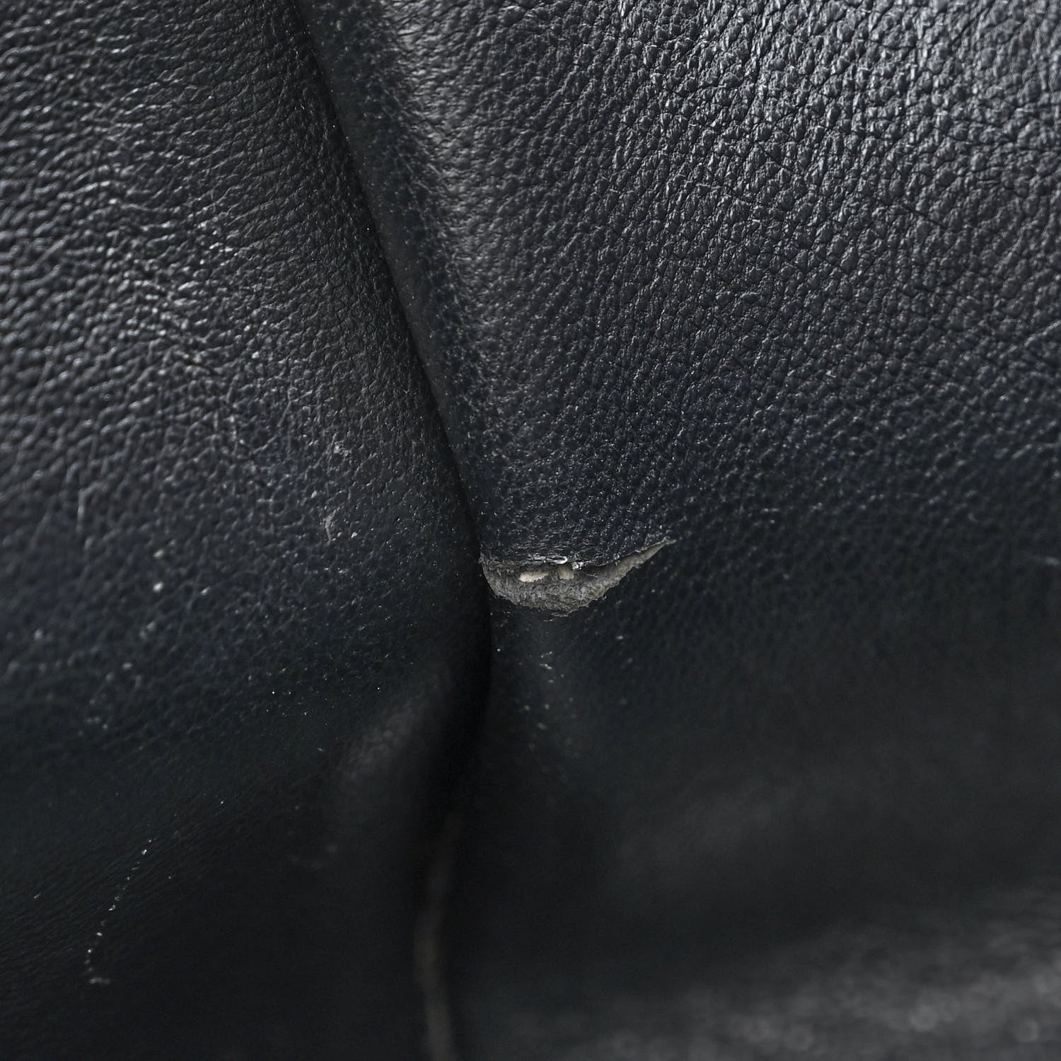 Celine Drummed Calfskin Suede Medium Trapeze Black 10 of 10