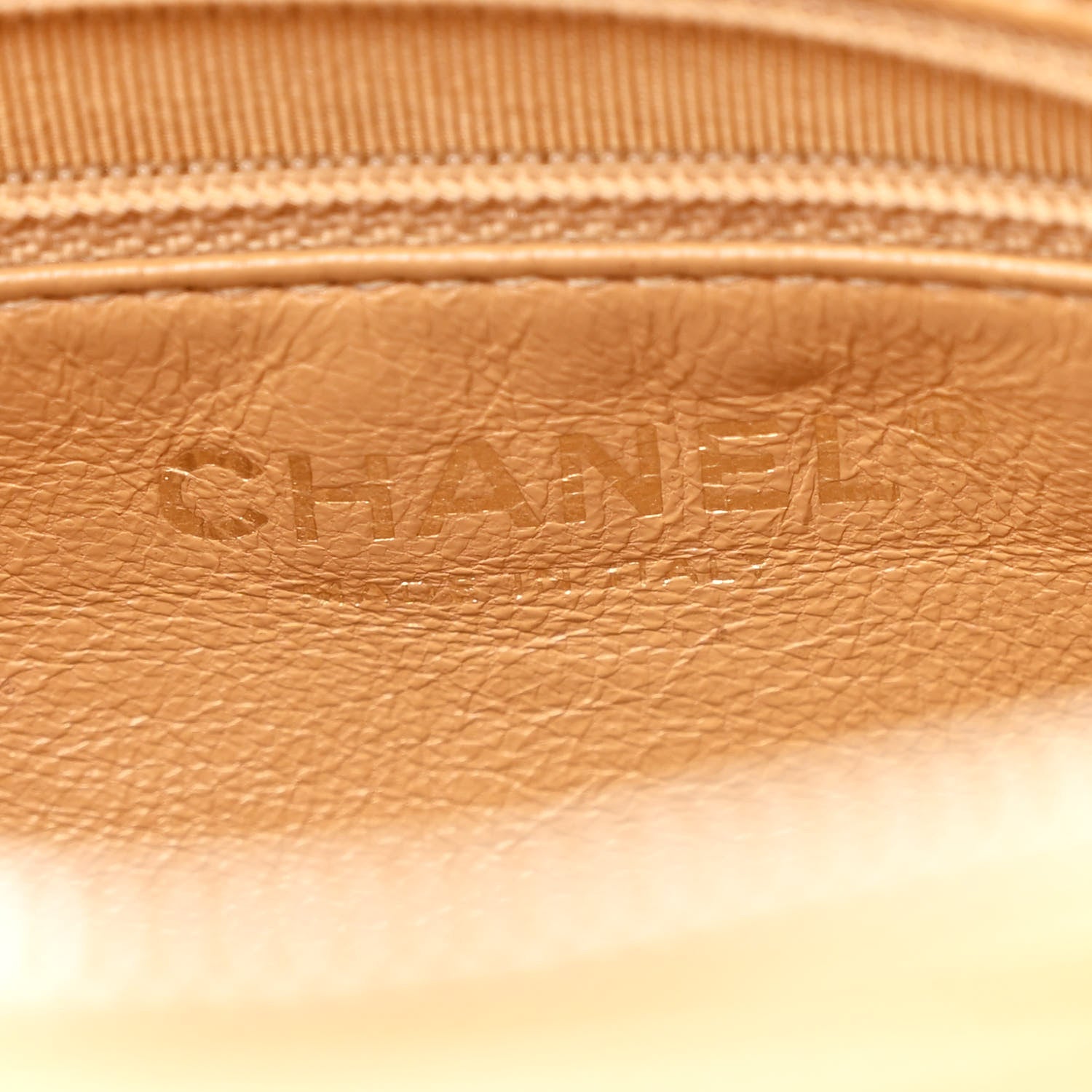 Chanel Caviar Quilted Shopping Tote Beige 6 of 11