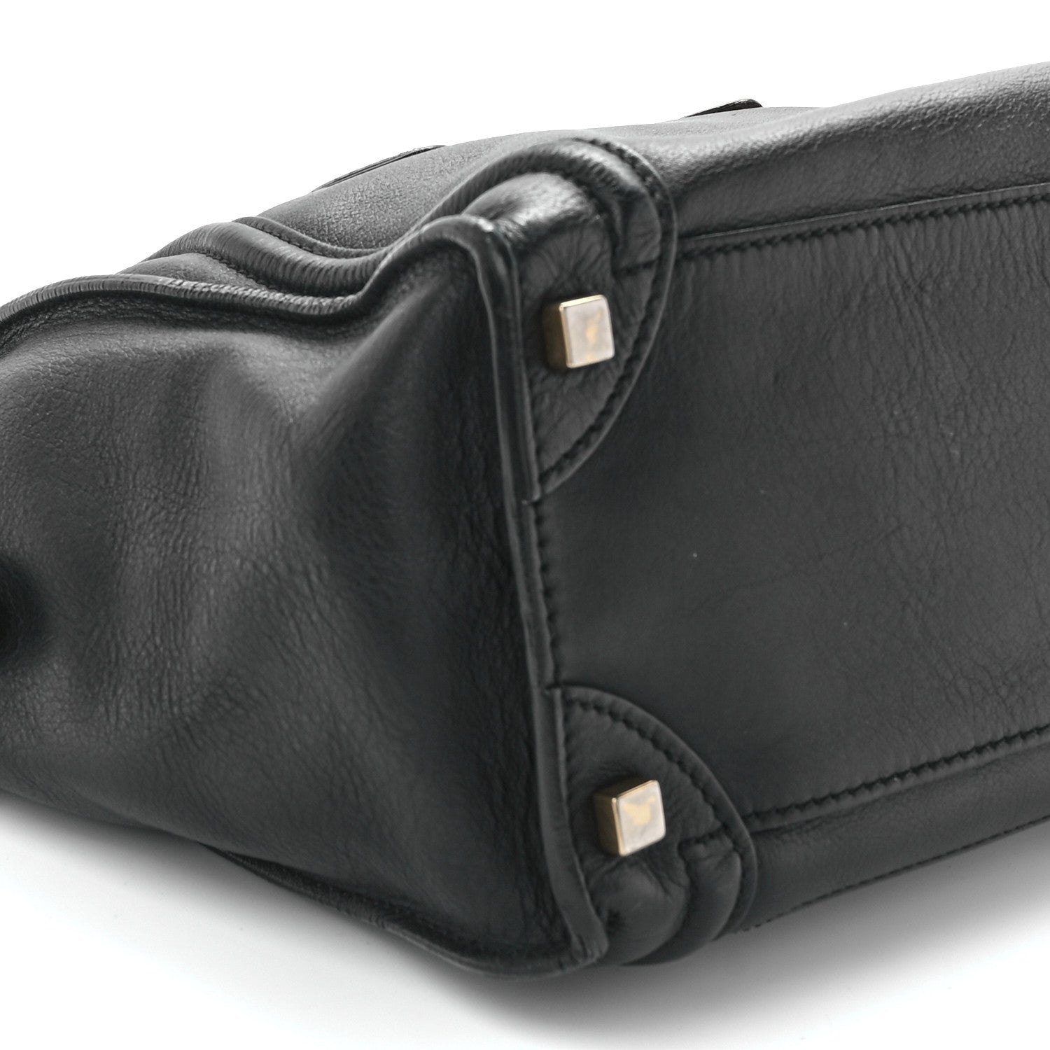 Celine Smooth Calfskin Micro Luggage Black 11 of 12