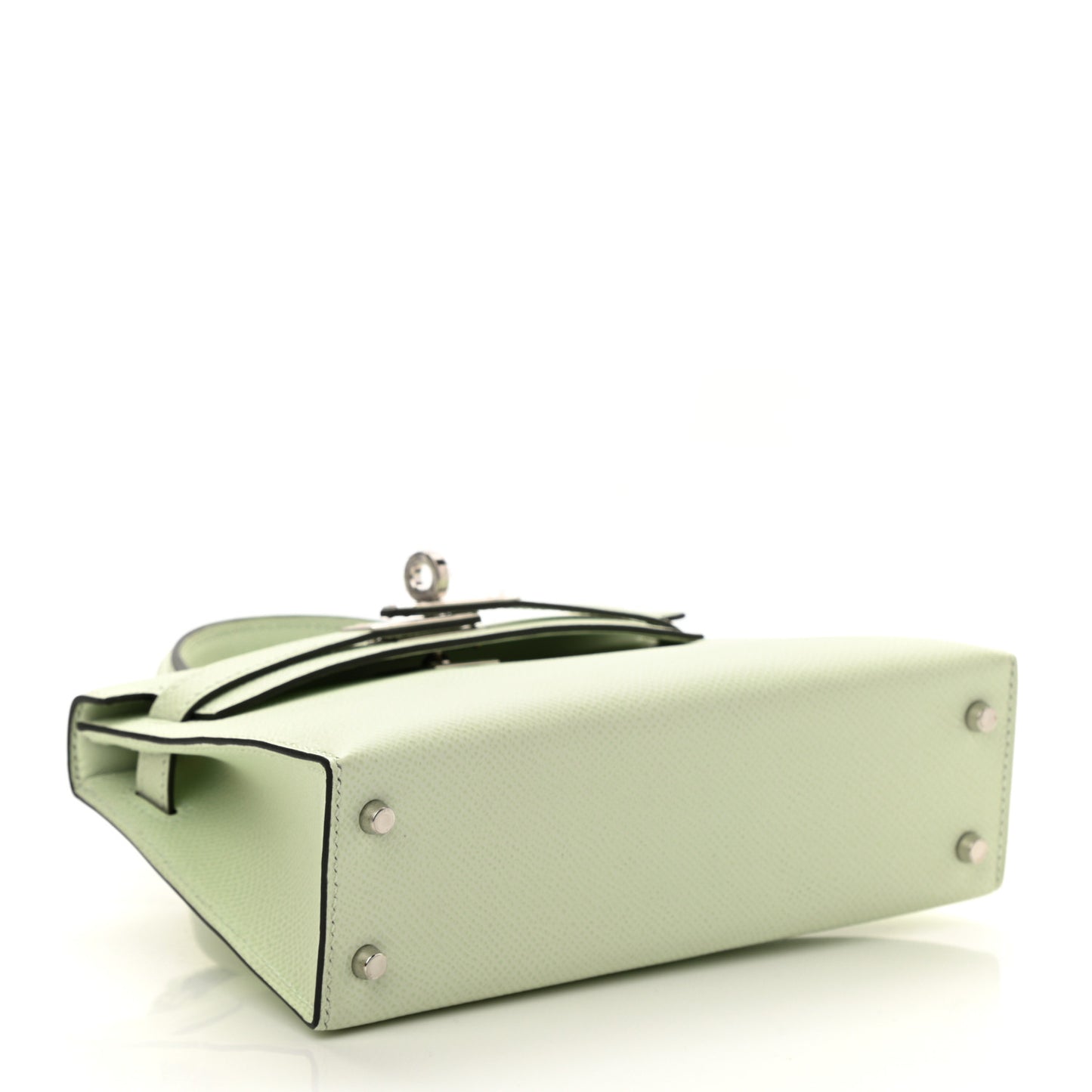Epsom Mini Kelly Sellier 20 Vert Fizz