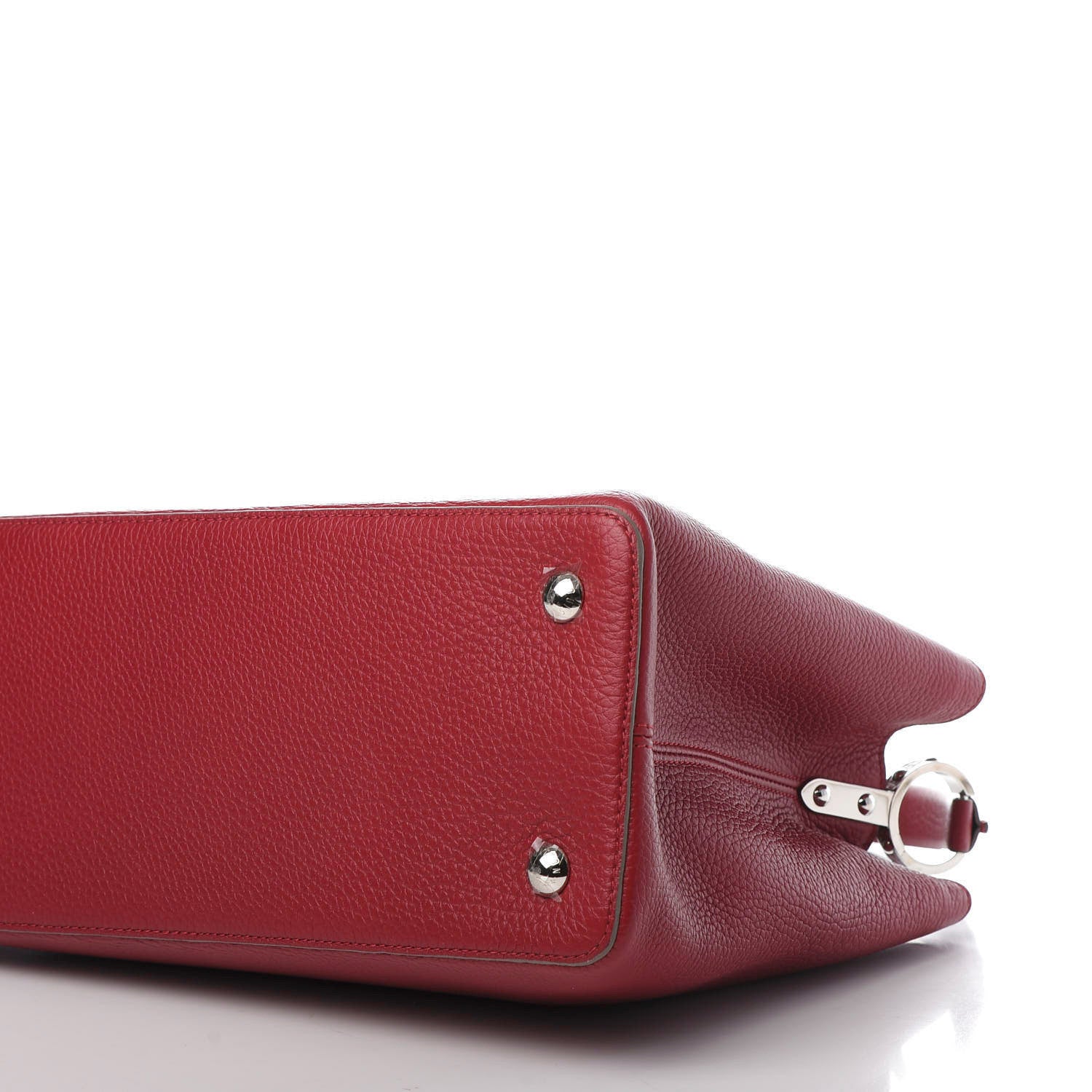 Louis Vuitton Taurillon Capucines MM Scarlet 10 of 13