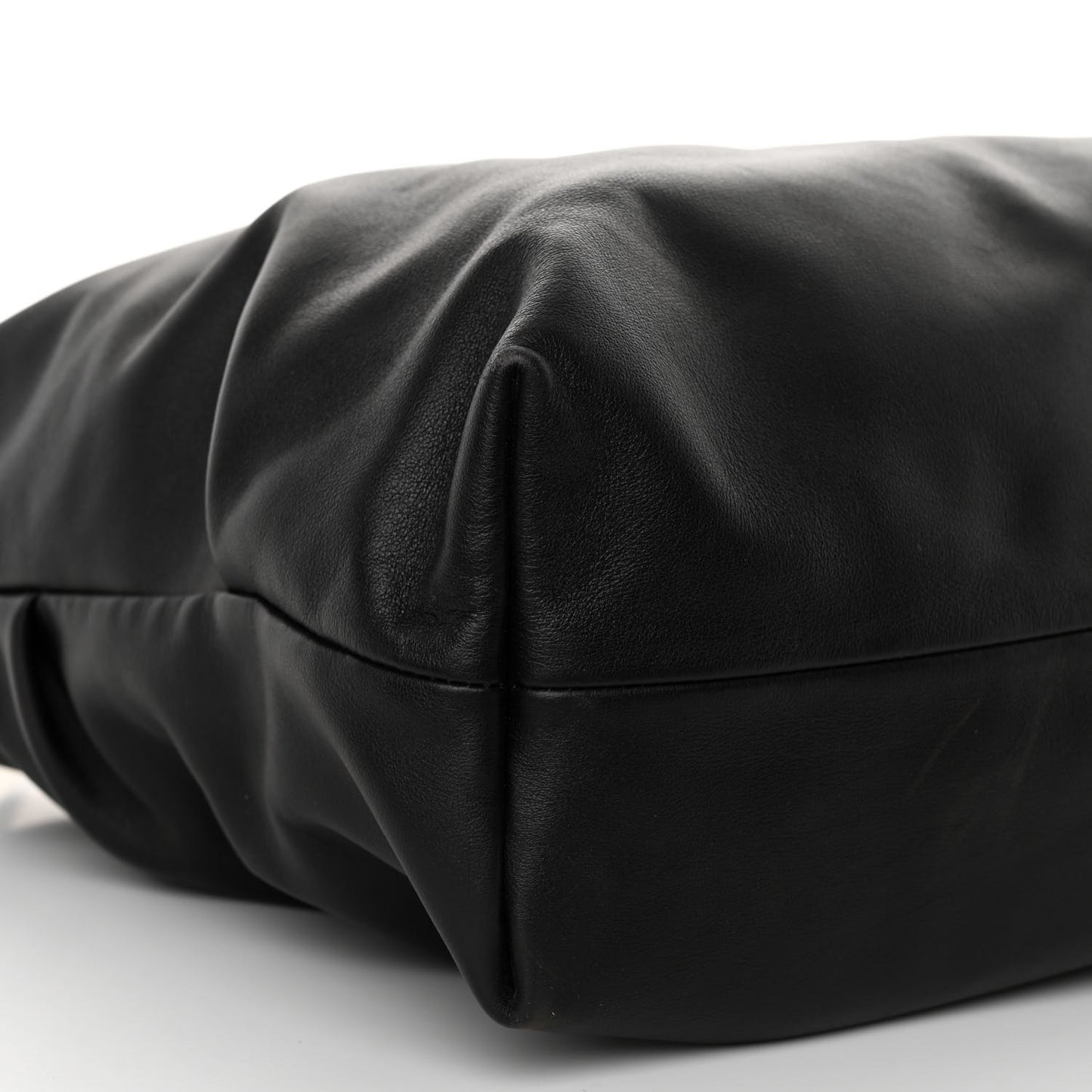 Soft Calfskin Medium Diamond Hobo Black