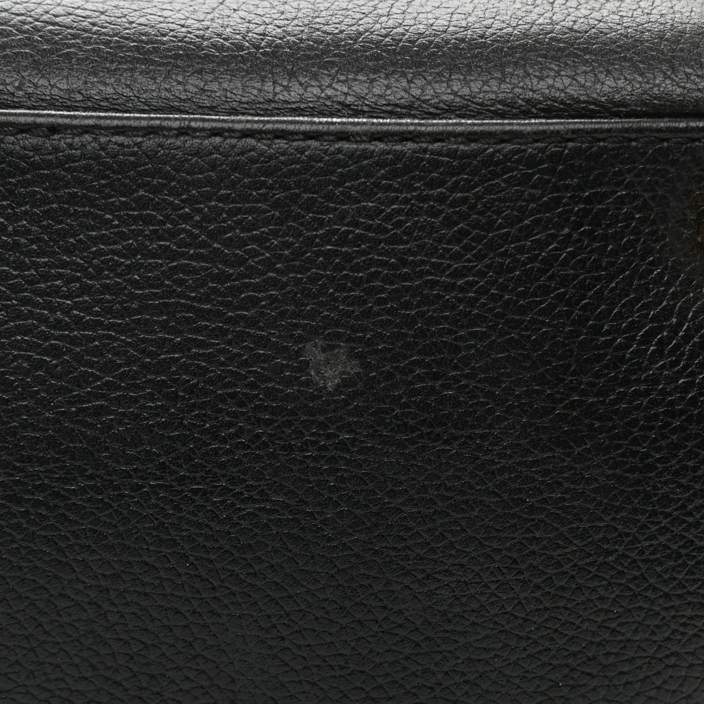 Calfskin Cerf Executive Shopper Tote Black