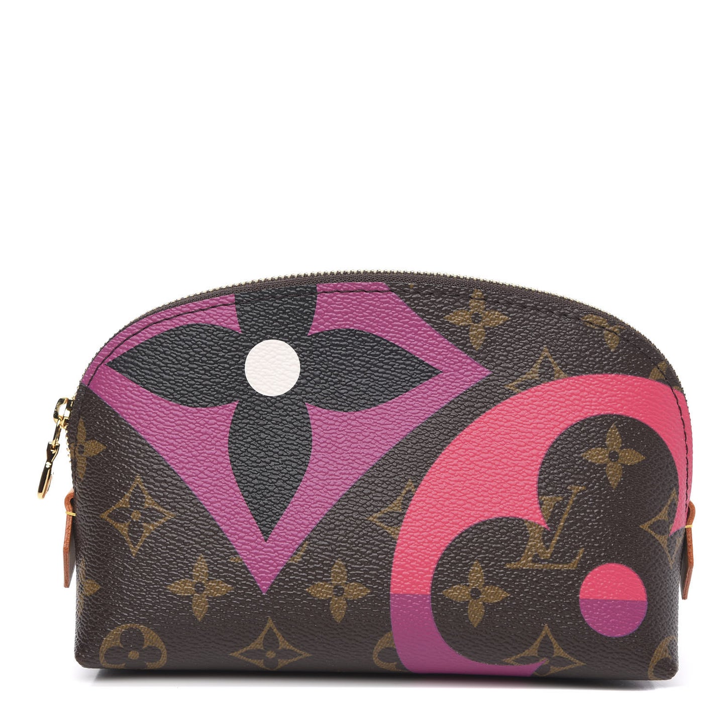 Monogram Game On Cosmetic Pouch