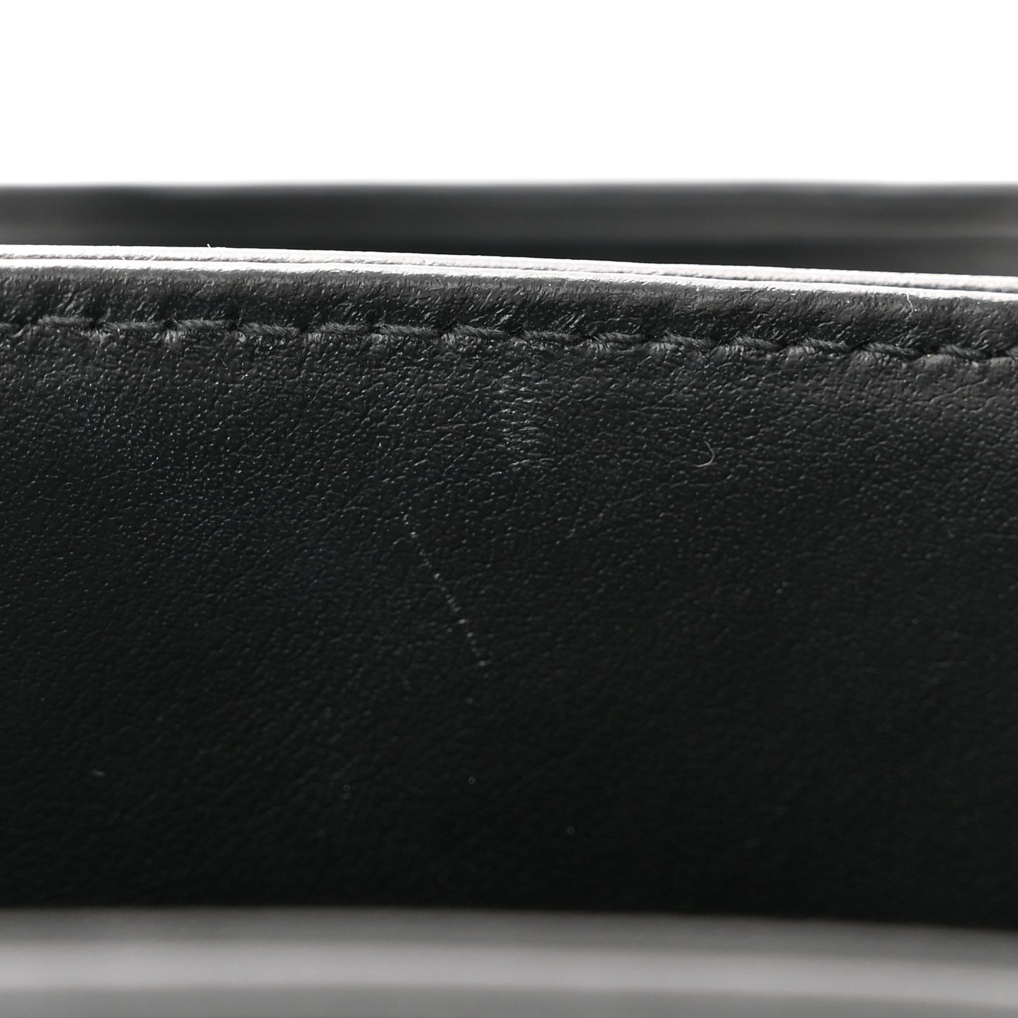 Calfskin Diamond Cannage Mini Lady Dior Black