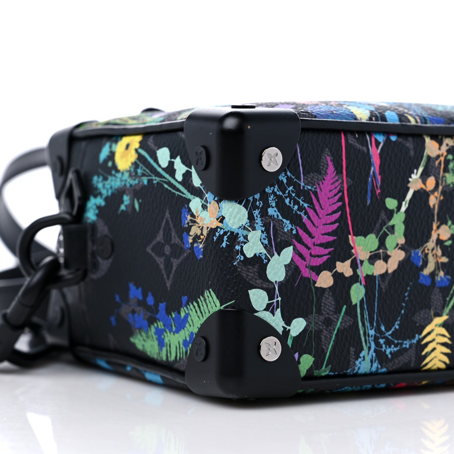 Monogram Eclipse Flower Print Mini Soft Trunk