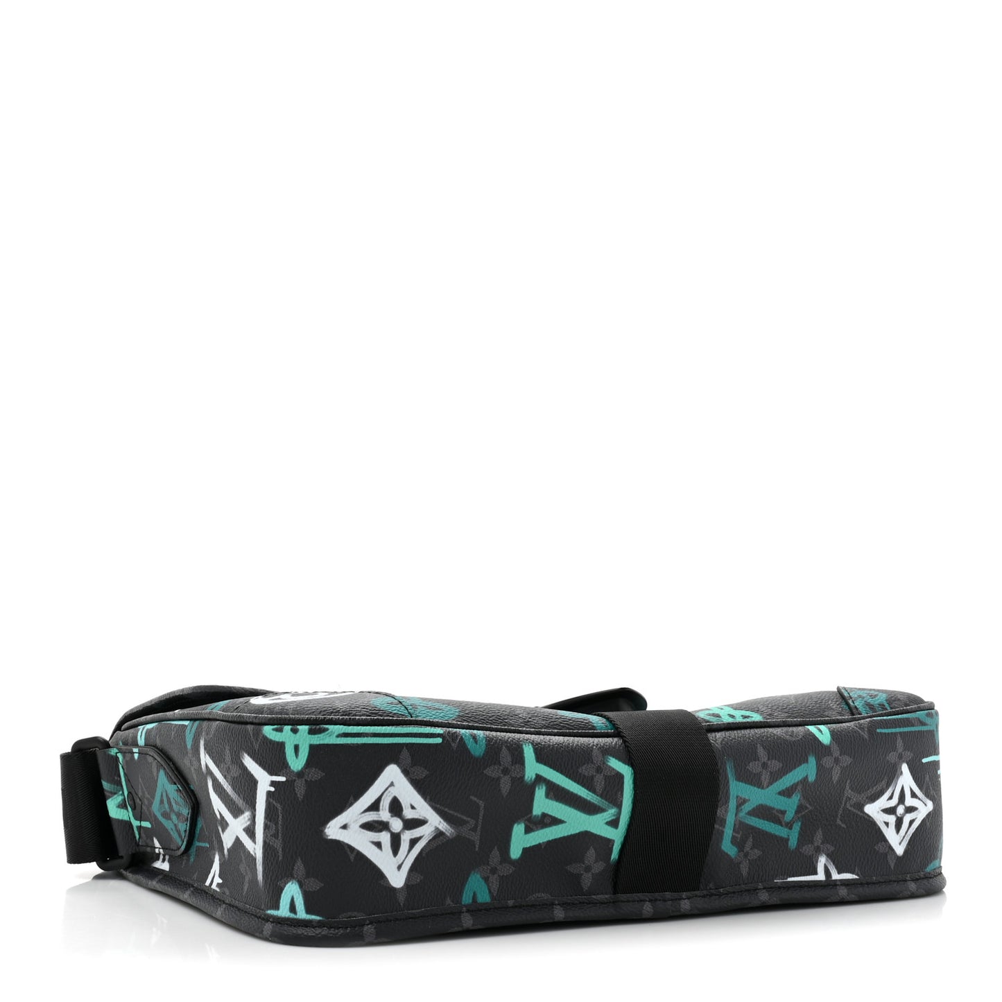 Monogram Eclipse LV Graffiti Archy Messenger MM Green Lights