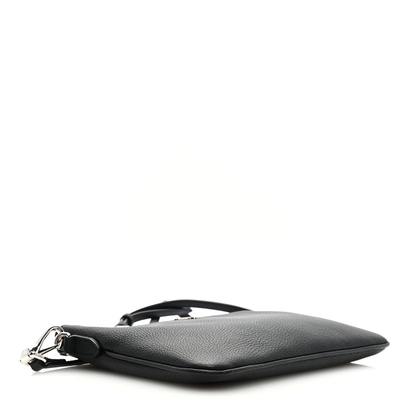 Grained Calfskin Peyton TB Crossbody Bag Black