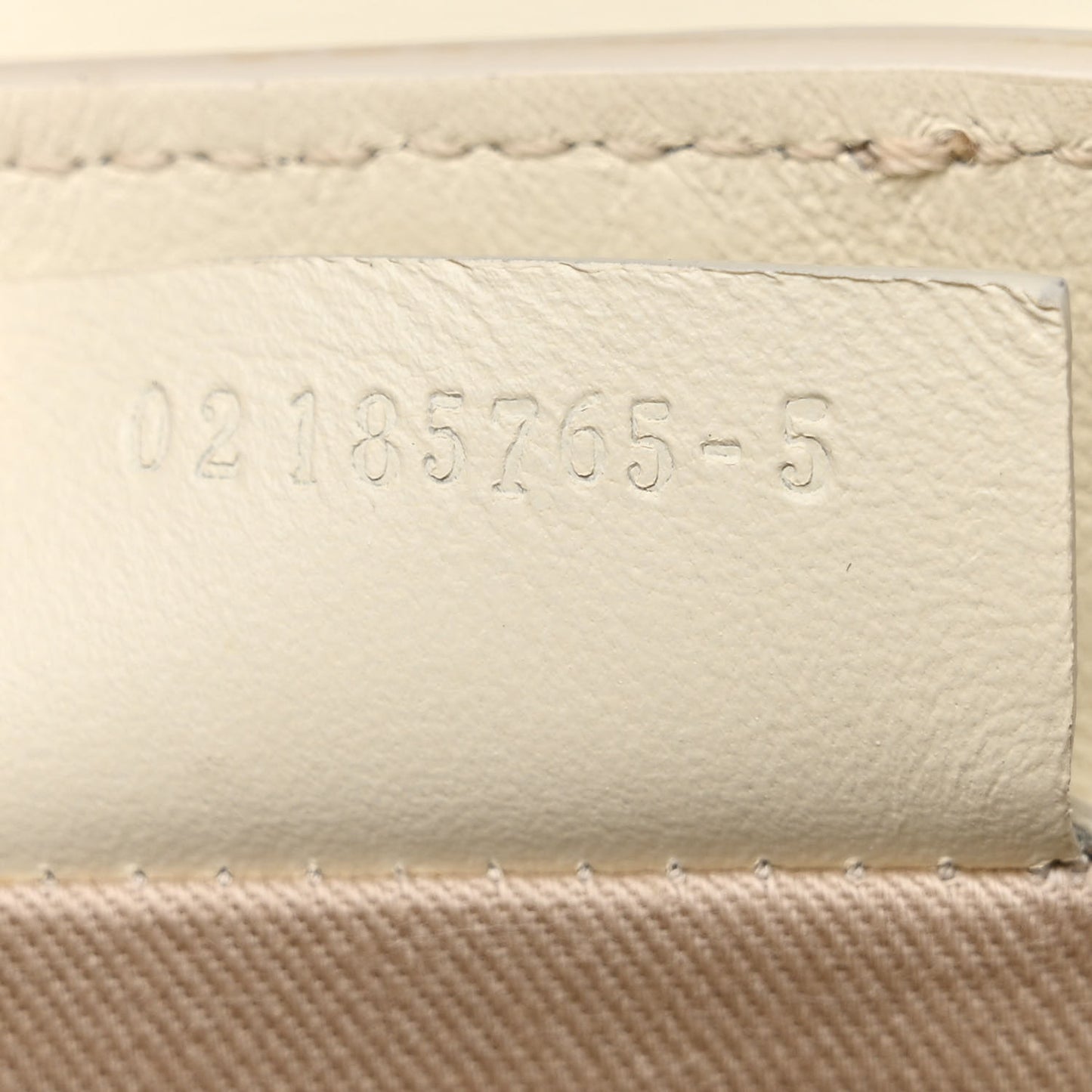Calfskin Quilted Mini Faye Backpack Natural White