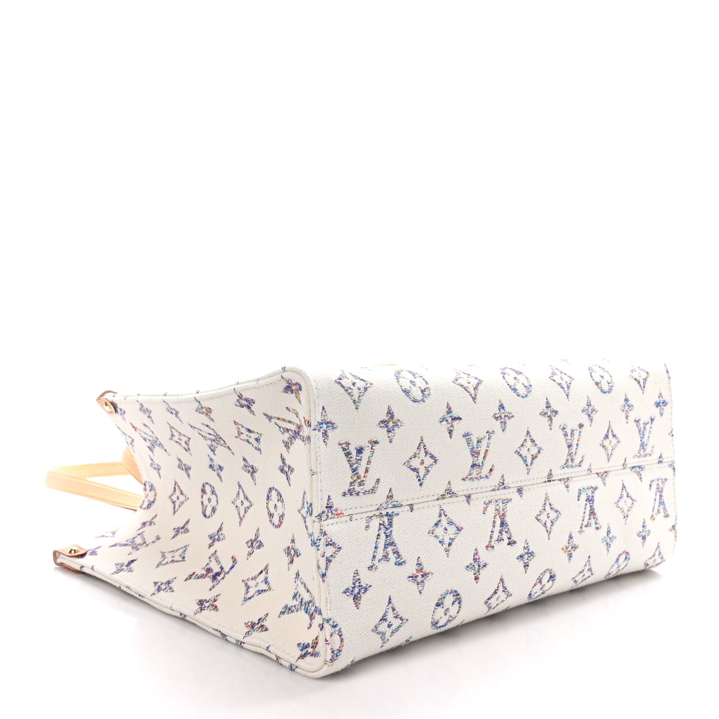 Monogram Jacquard Nautical Onthego MM Multicolor Beige
