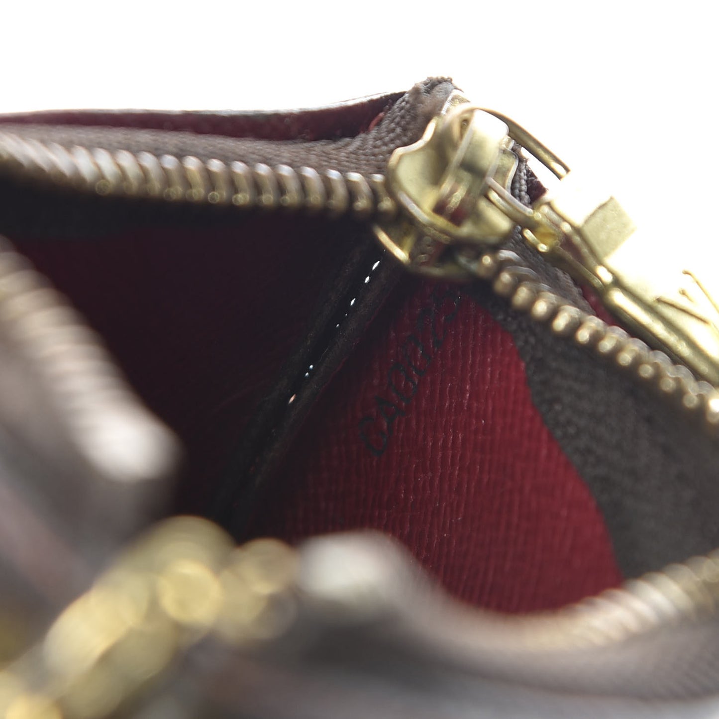 Monogram Cerises Key Pouch