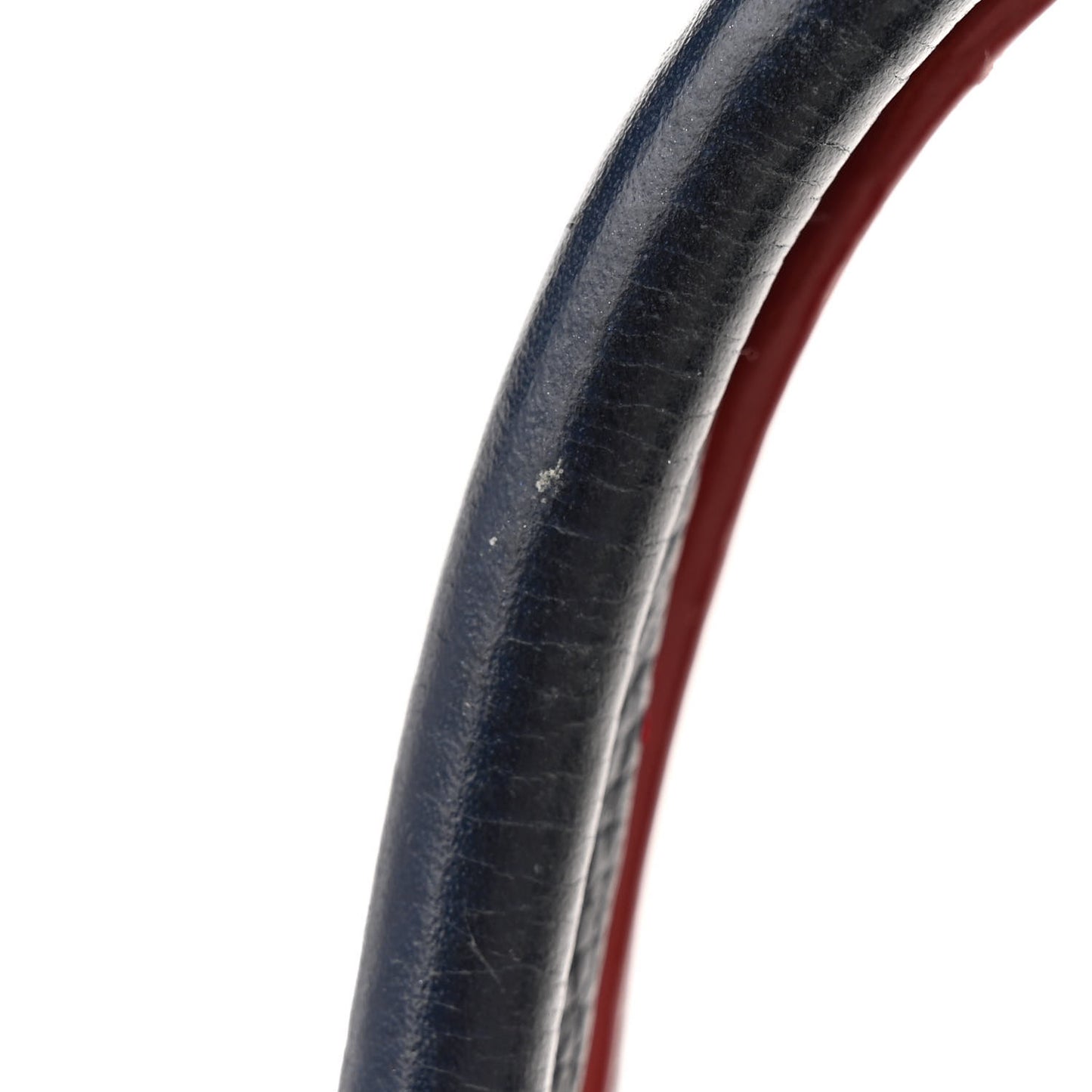 Calfskin Lockme Day Marine Rouge