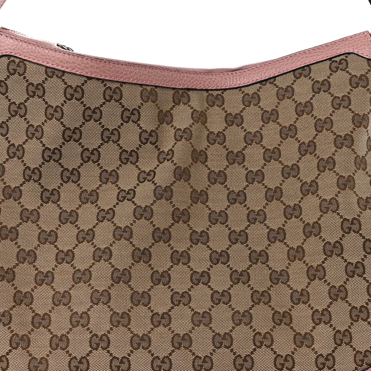Gucci GG Monogram Large Margaux Hobo Beige Soft Pink 8 of 10