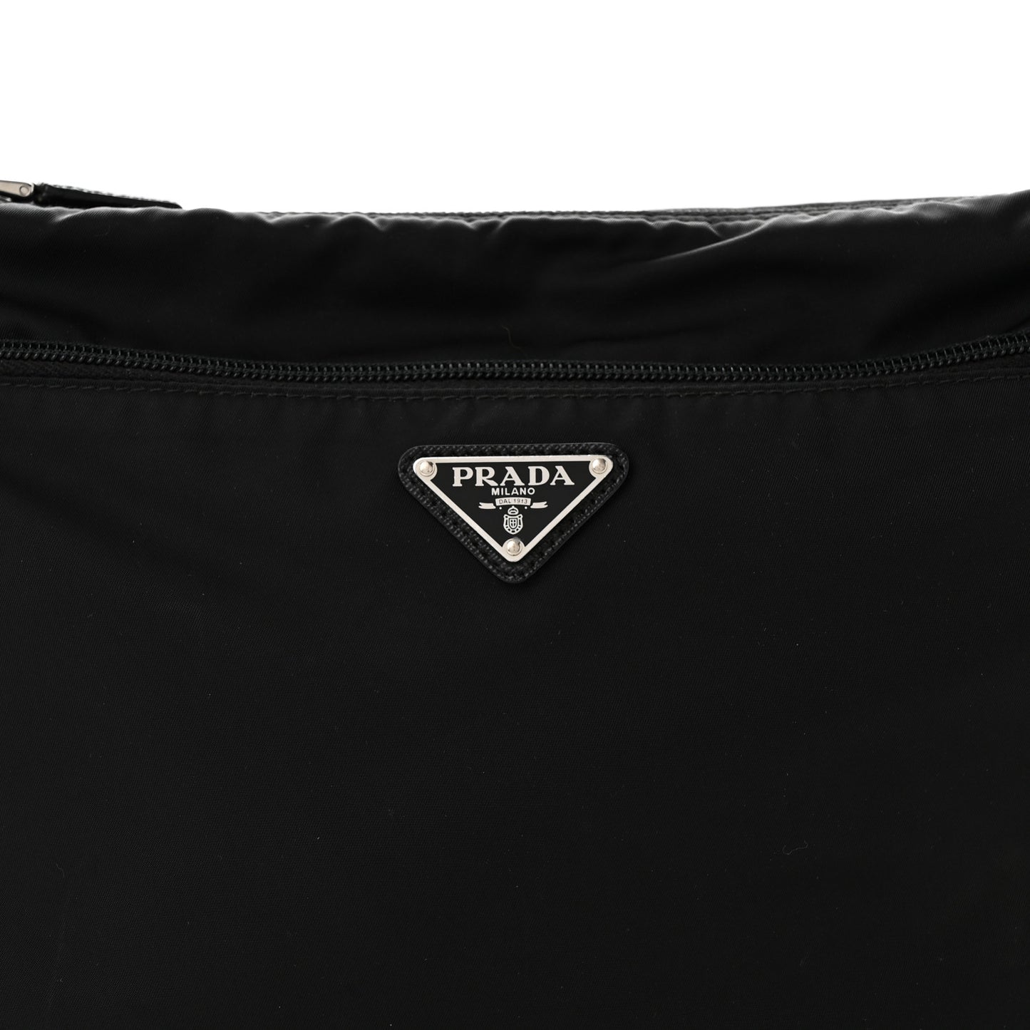 Tessuto Nylon Messenger Bag Black