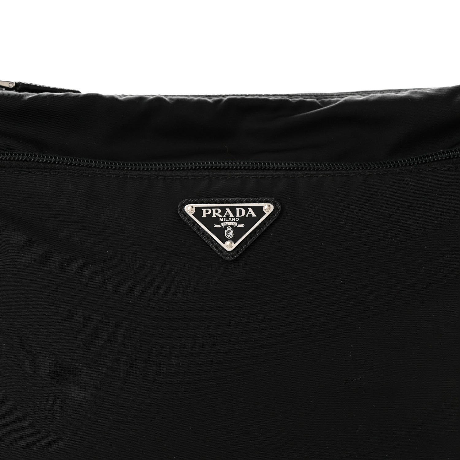 Prada Tessuto Nylon Messenger Bag Black 8 of 15