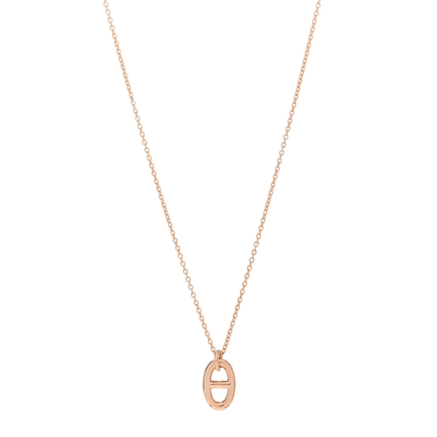 Hermes 18K Rose Gold PM Farandole Pendant Necklace 1 of 4