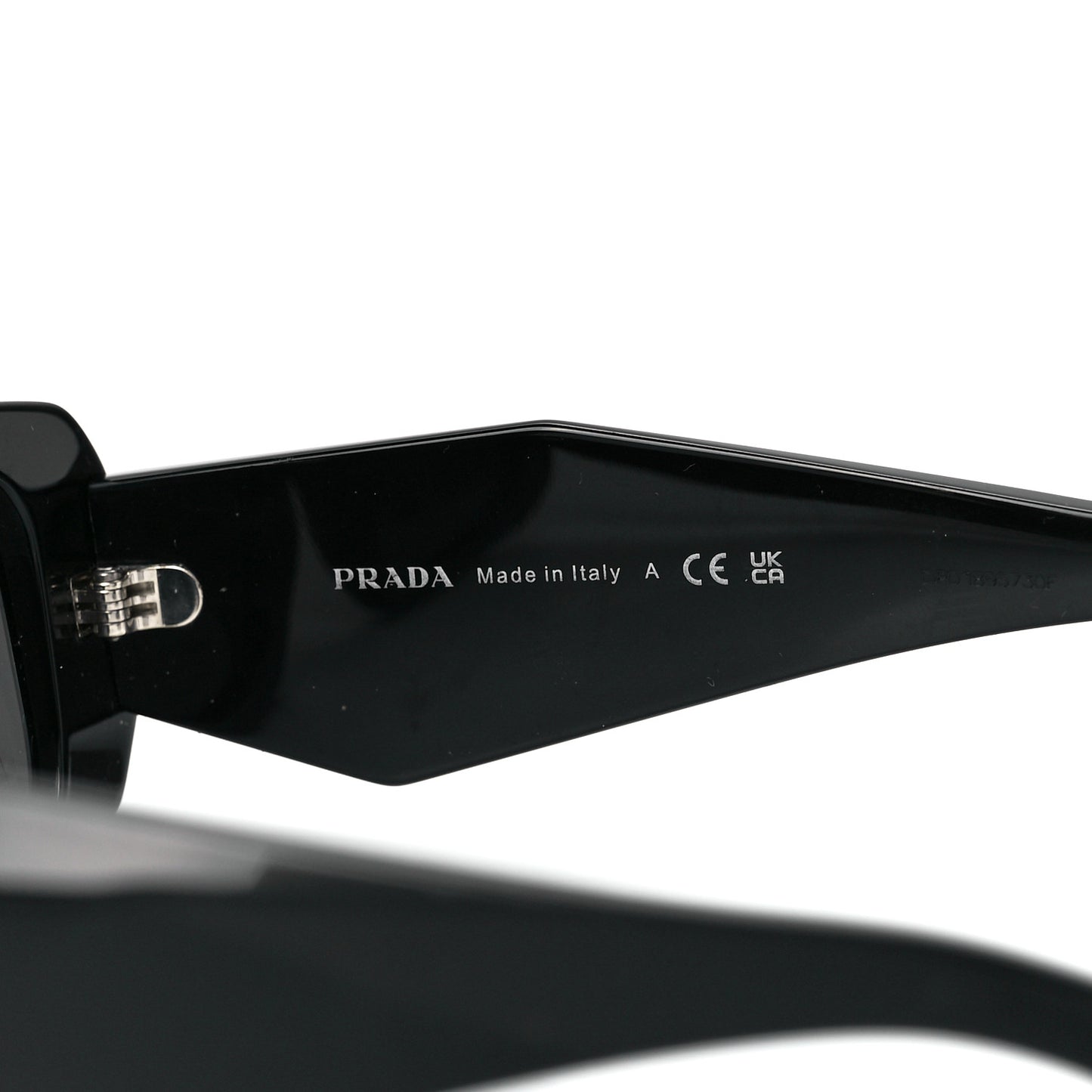 Acetate Symbole Sunglasses SPR 17W Black