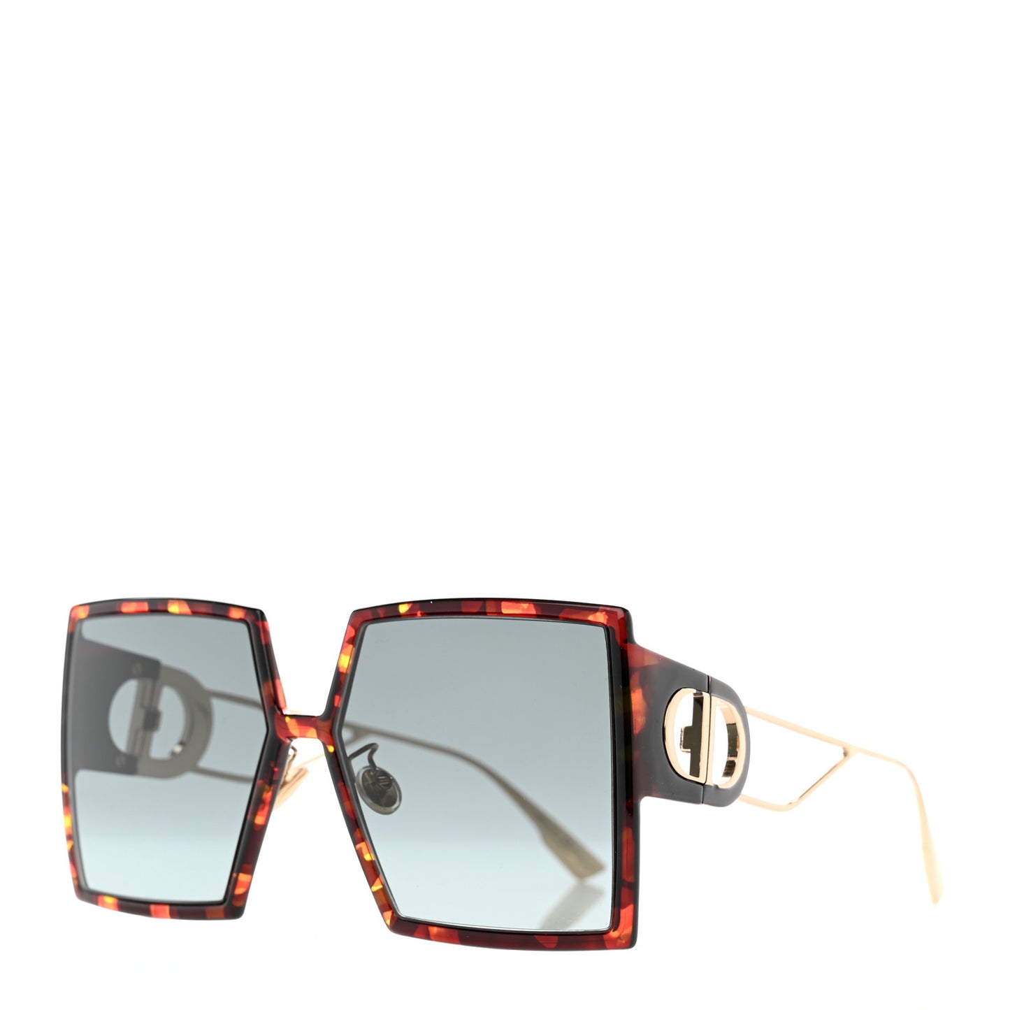 Square 30 Montaigne Sunglasses Tortoise