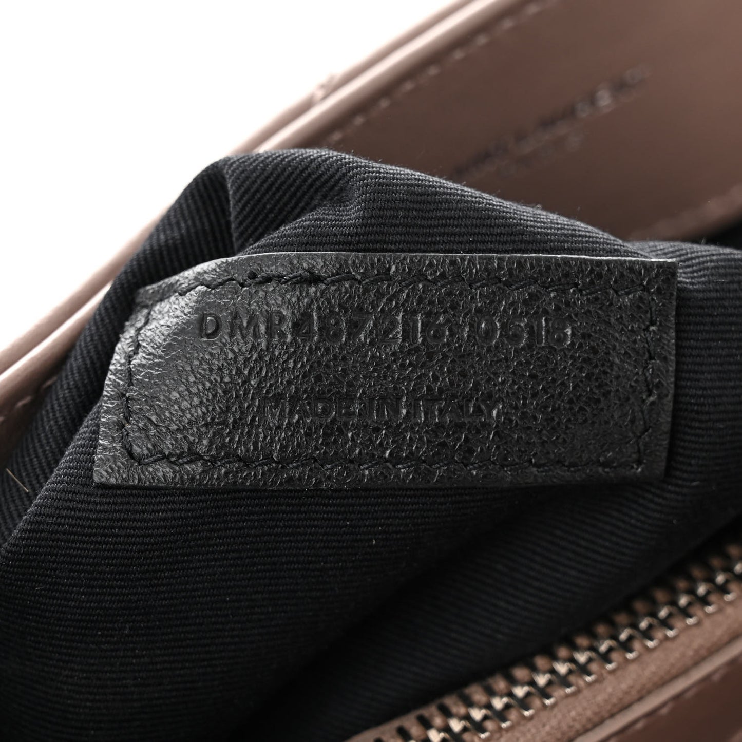 Calfskin Y Quilted Monogram Medium Loulou Chain Satchel Mink